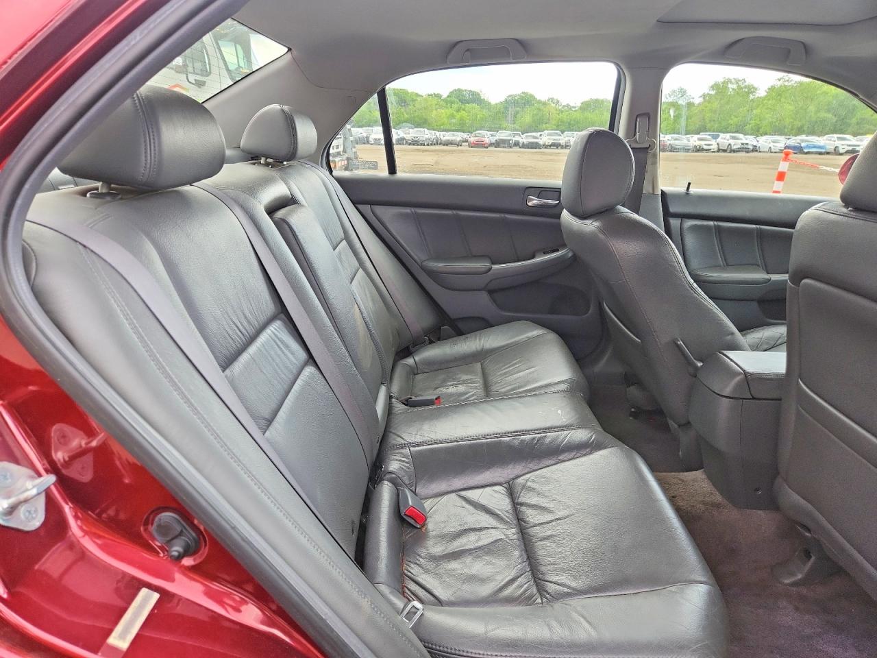 2006 Honda Accord Hybrid Burgundy vin: JHMCN36446C002592