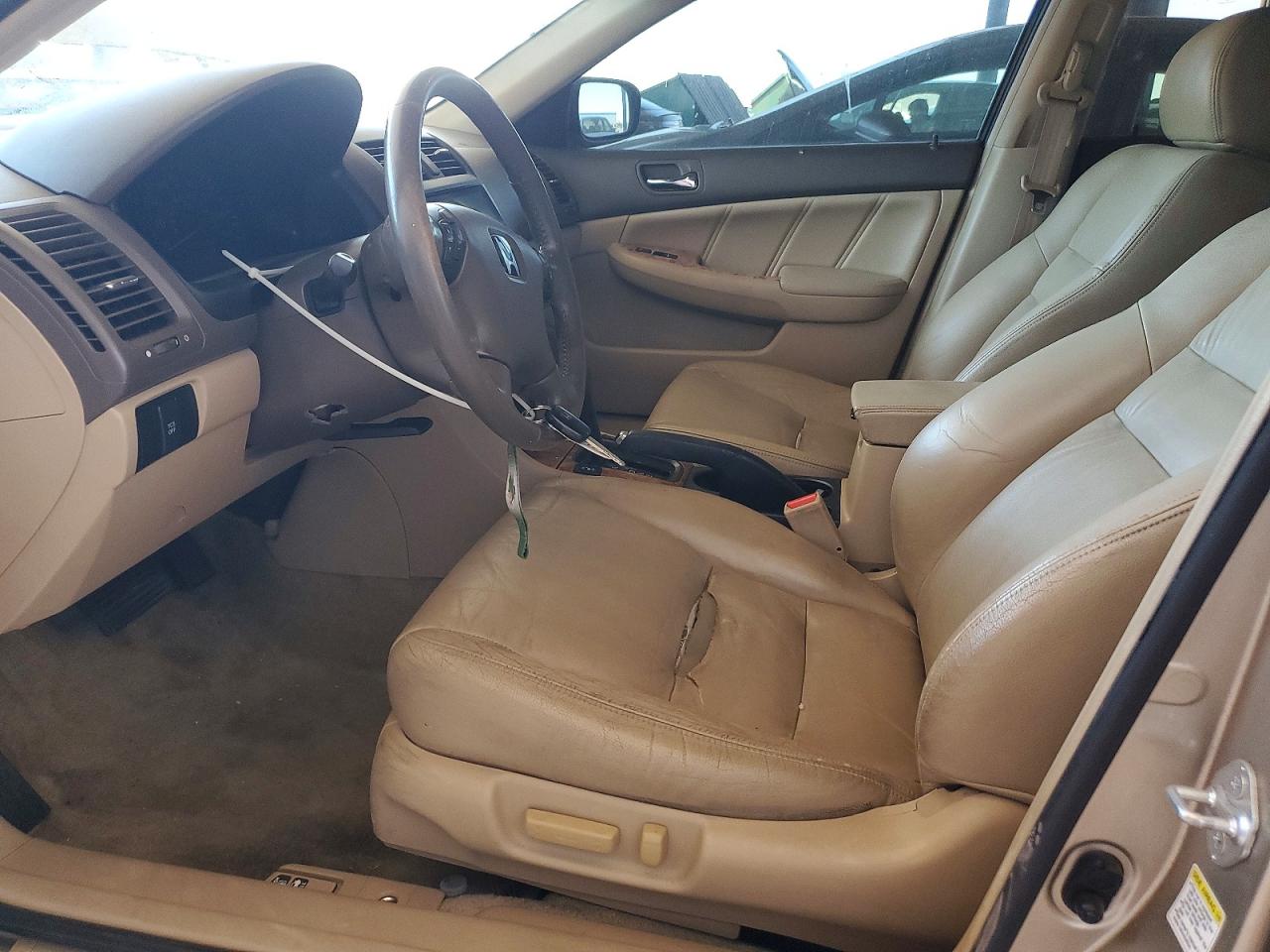 2005 Honda Accord Hybrid Beige vin: JHMCN36455C014829