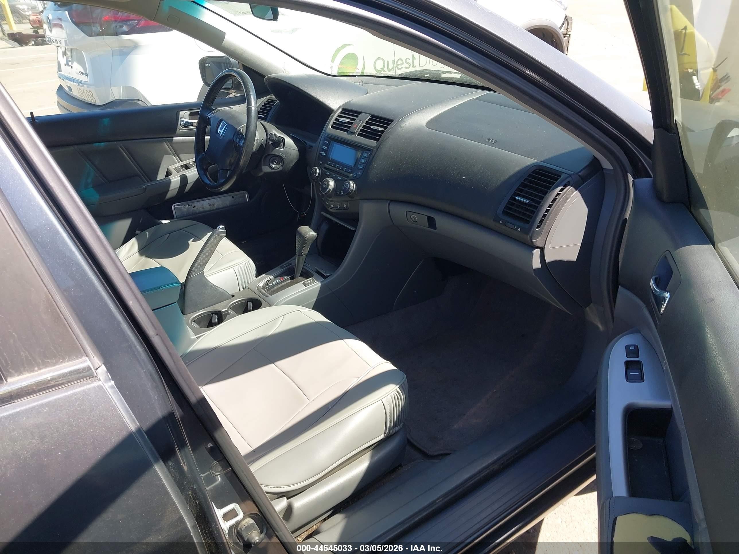 2005 Honda Accord Hybrid Ima Gray vin: JHMCN36455C016676