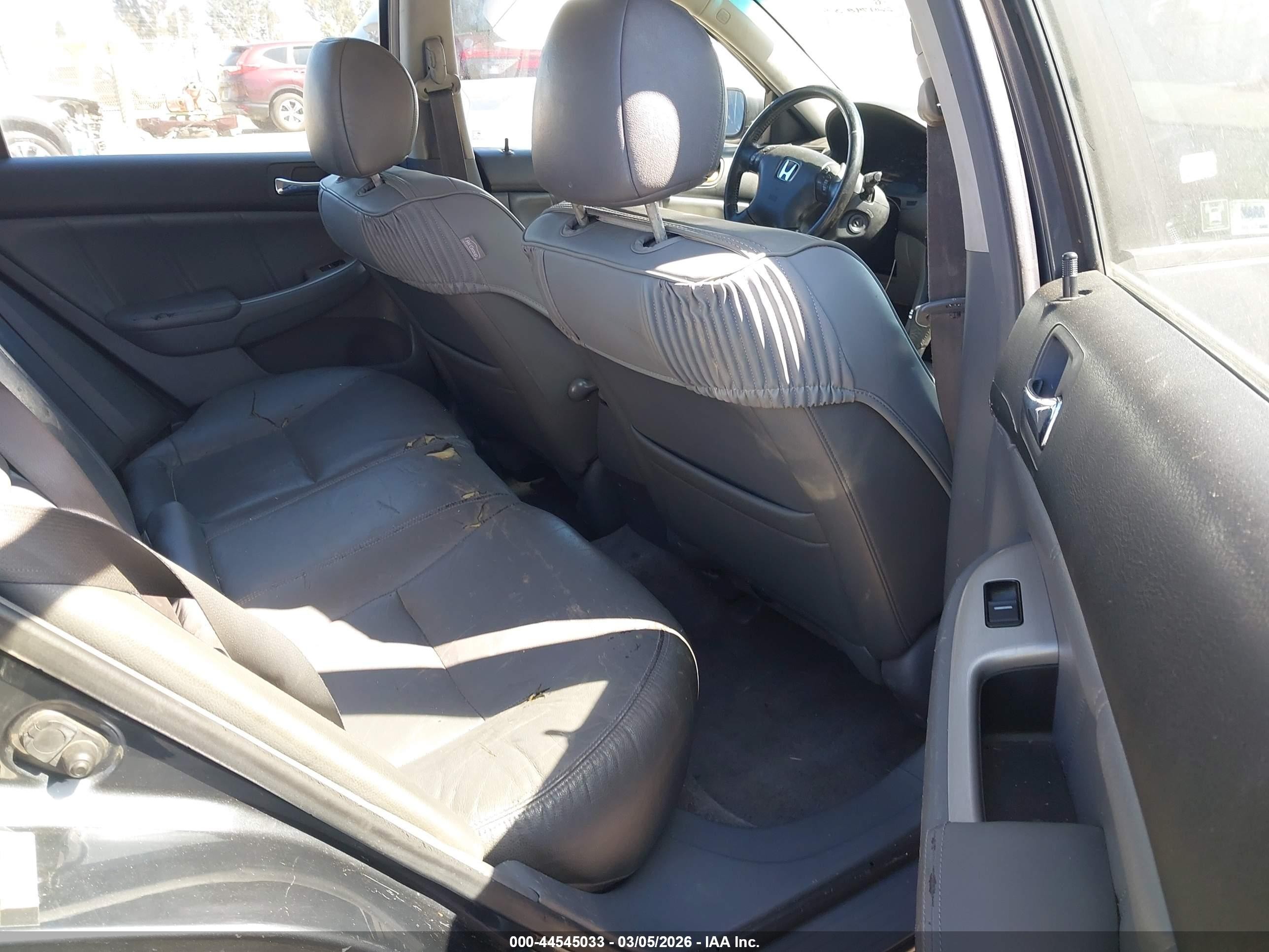 2005 Honda Accord Hybrid Ima Gray vin: JHMCN36455C016676