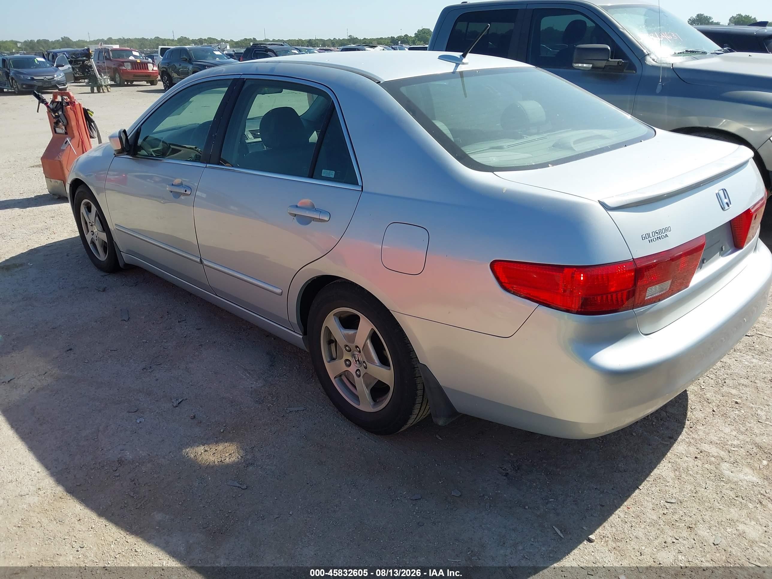2005 Honda Accord Hybrid Ima Silver vin: JHMCN36465C000485