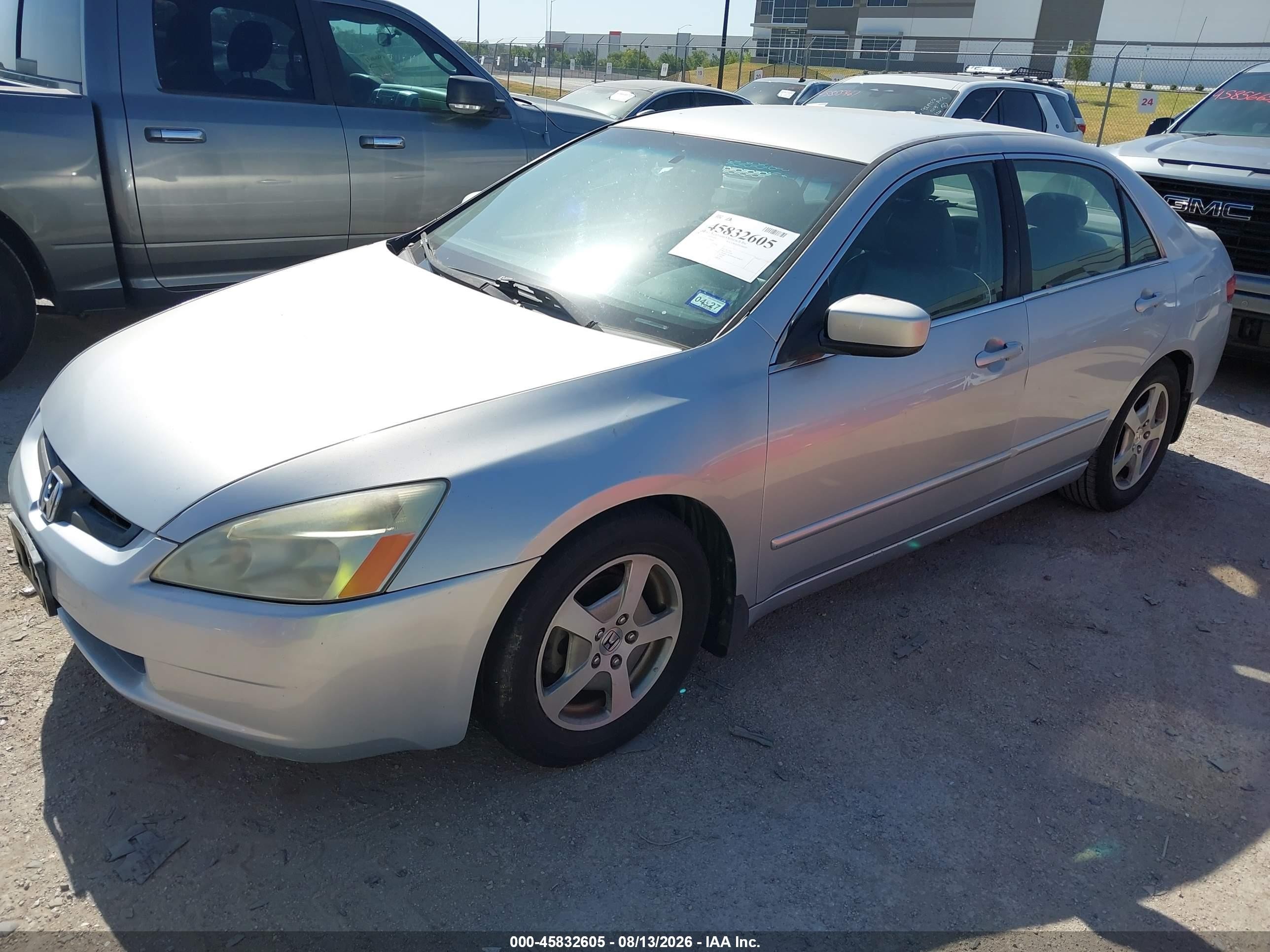 2005 Honda Accord Hybrid Ima Silver vin: JHMCN36465C000485