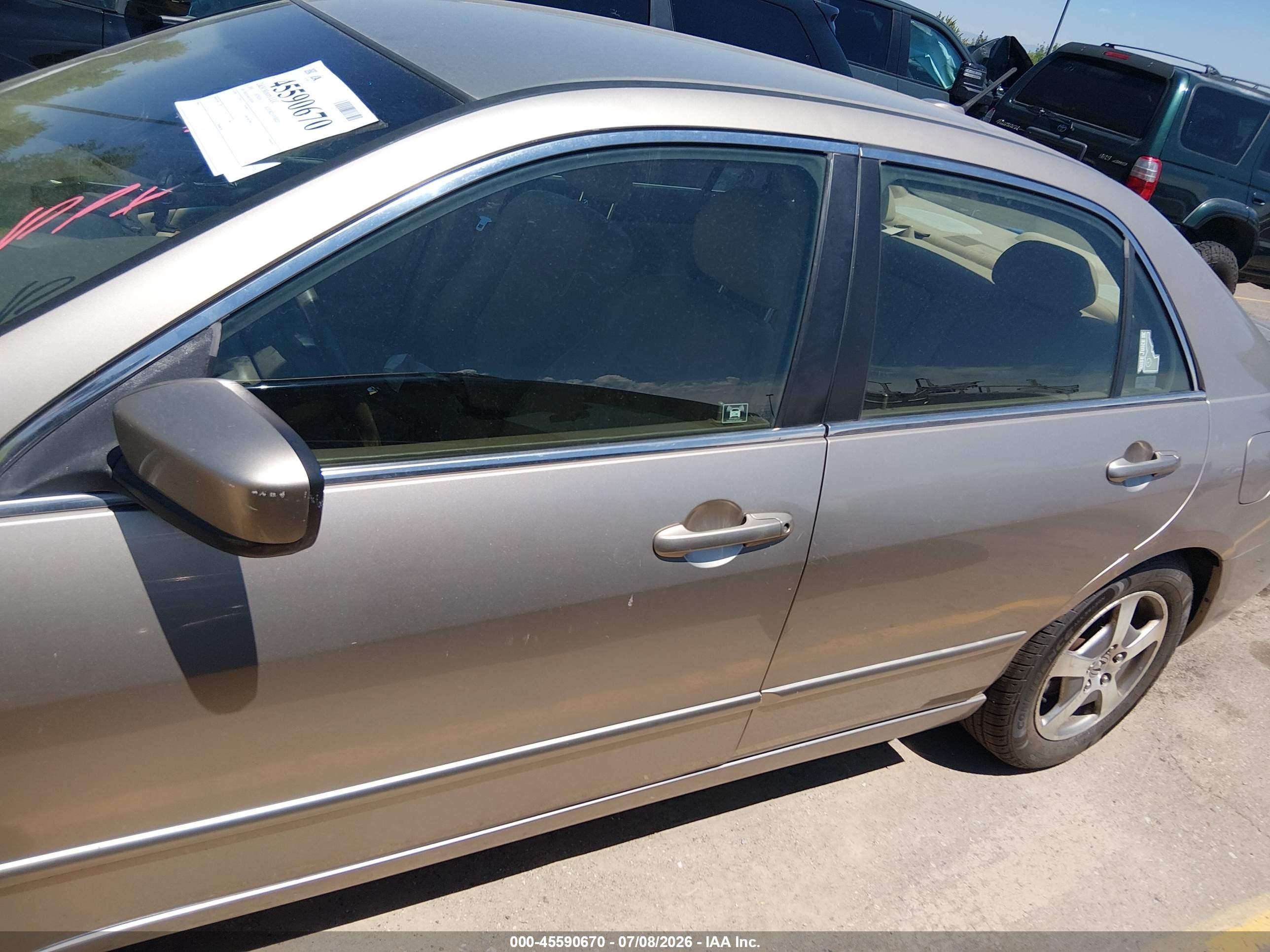 2005 Honda Accord Hybrid Ima Gold vin: JHMCN36465C003094