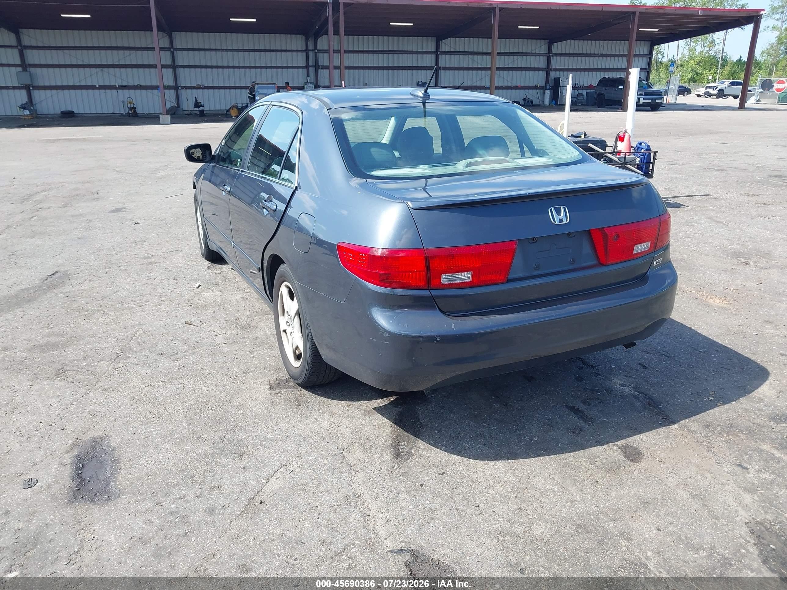 2005 Honda Accord Hybrid Ima Pewter vin: JHMCN36475C004240