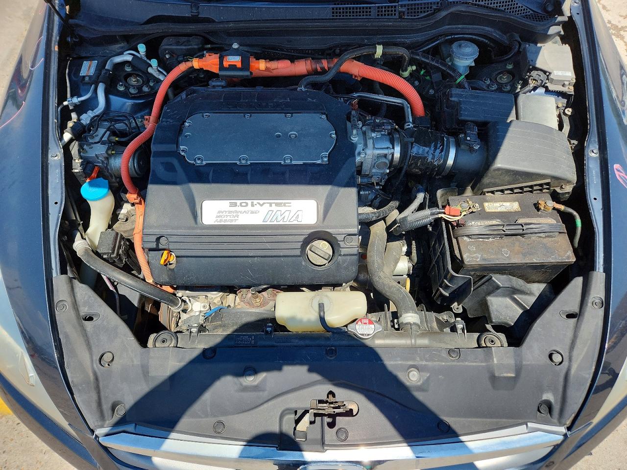 2005 Honda Accord Hybrid Blue vin: JHMCN36475C011964