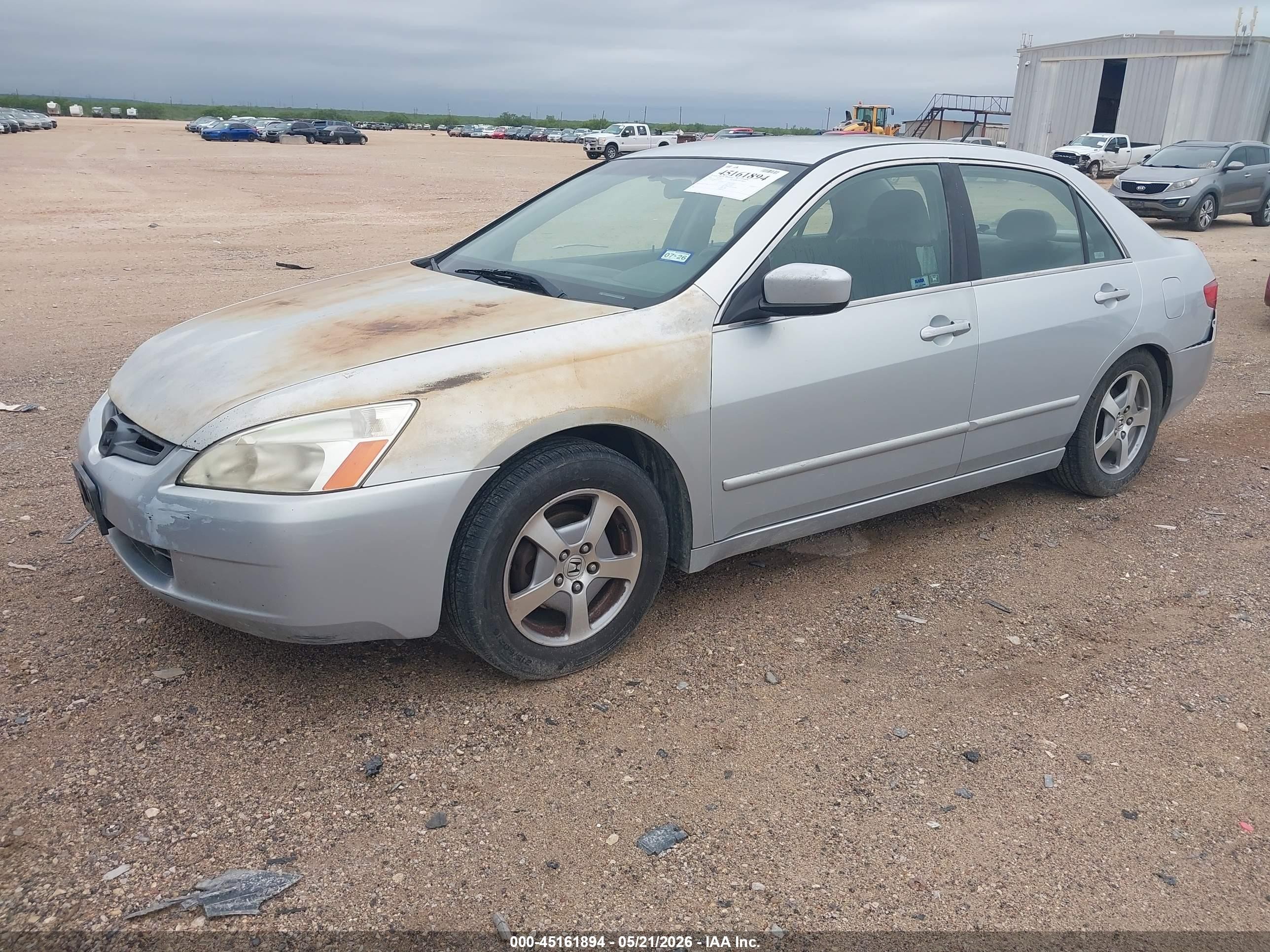 2005 Honda Accord Hybrid Ima Silver vin: JHMCN36475C018719