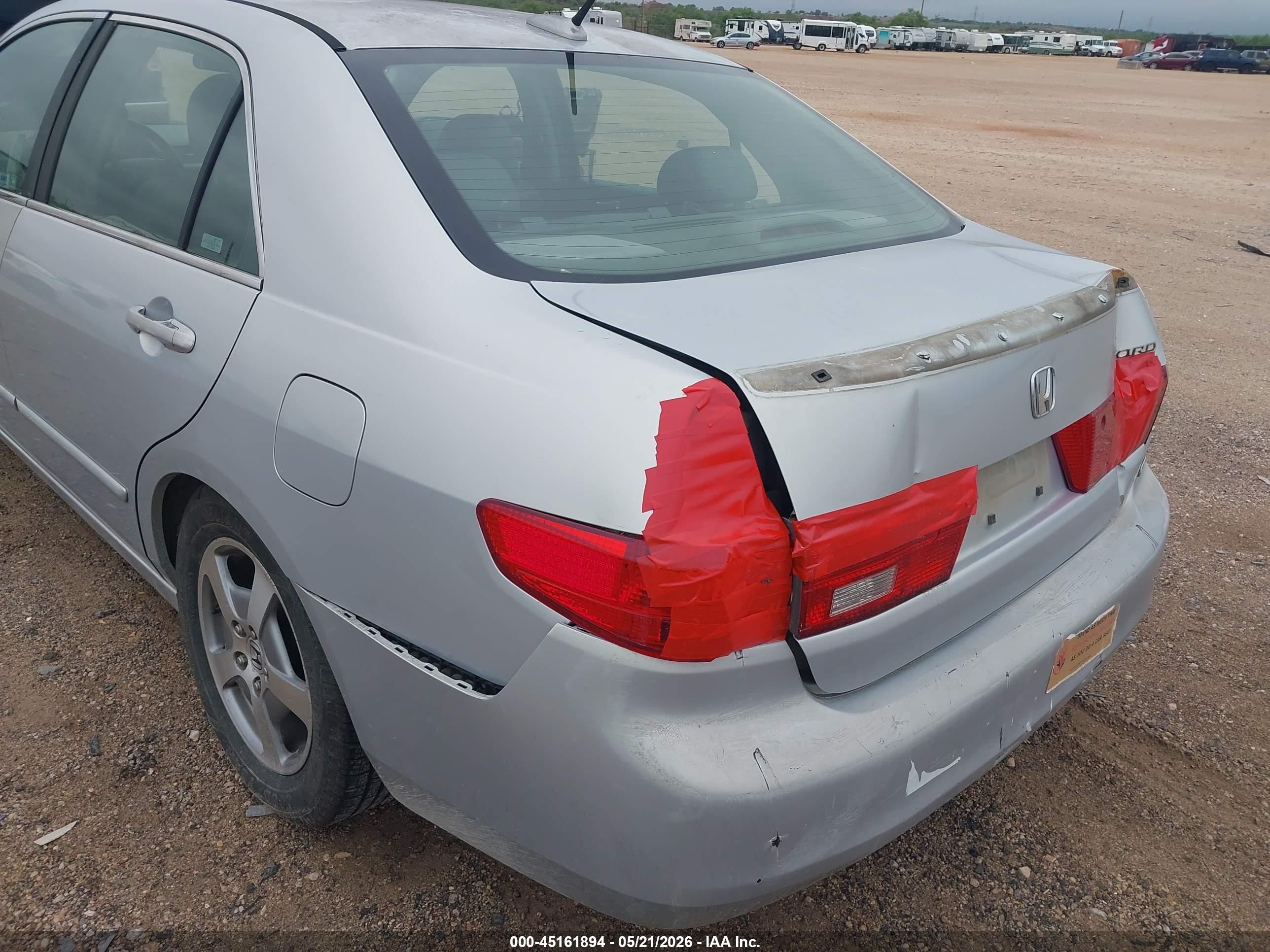 2005 Honda Accord Hybrid Ima Silver vin: JHMCN36475C018719