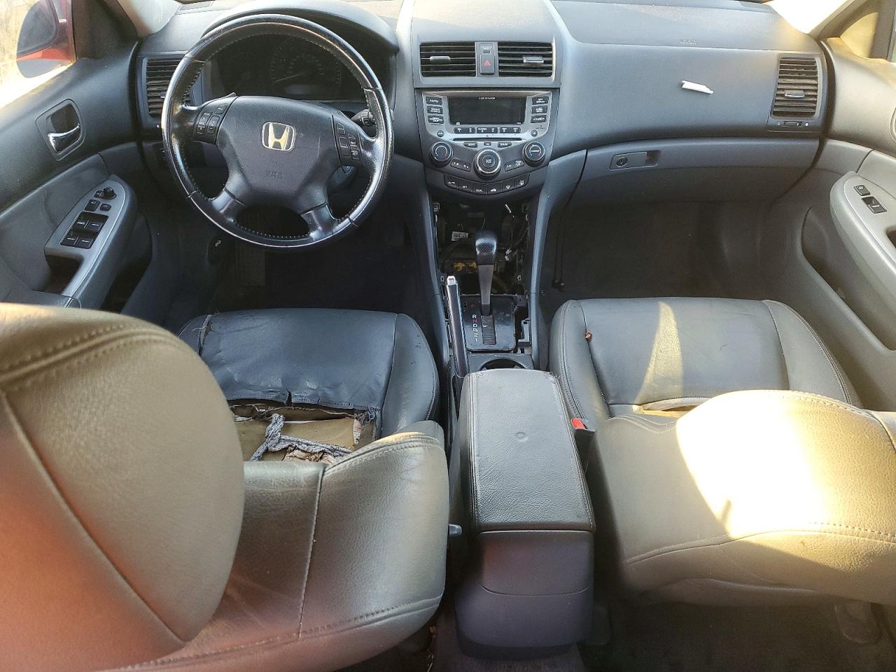 2007 Honda Accord Hybrid Red vin: JHMCN36477C002958