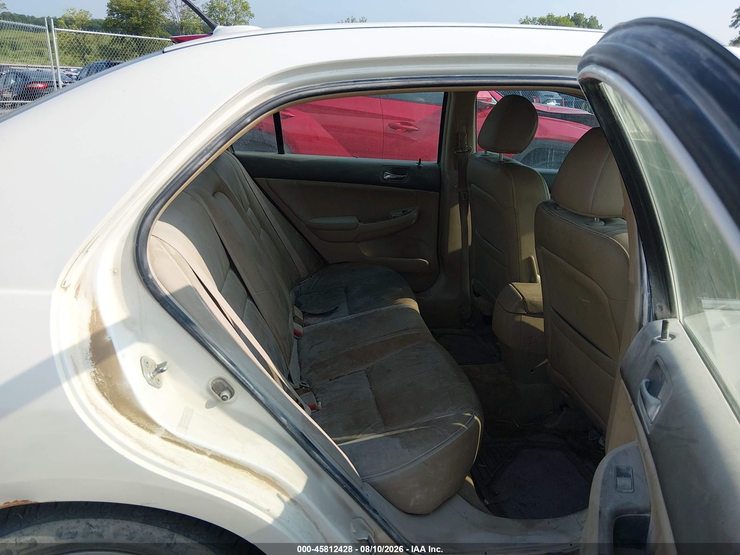 2006 Honda Accord Hybrid   White vin: JHMCN36486C000148