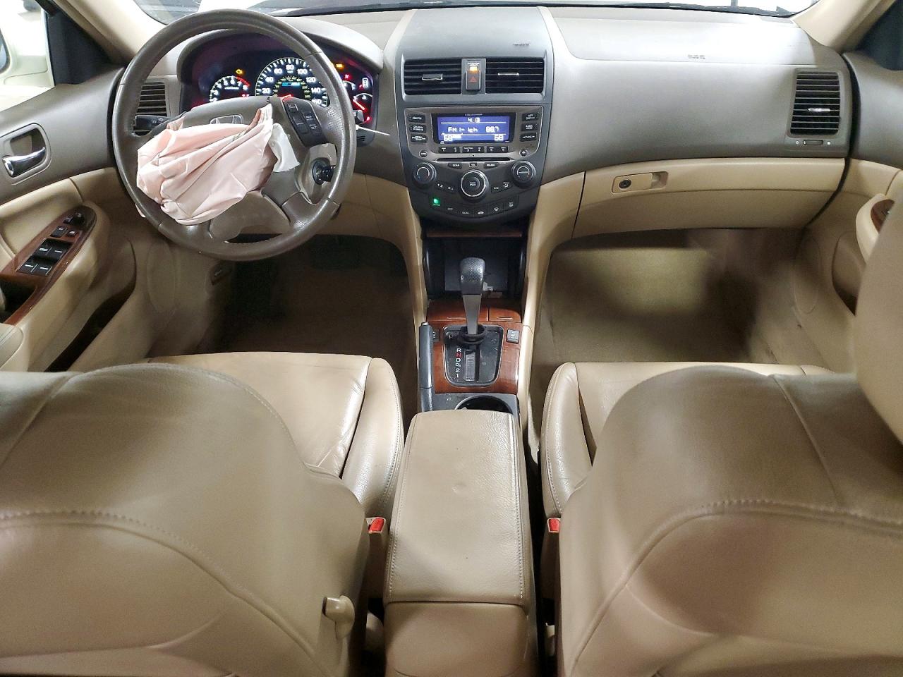 2007 Honda Accord Hybrid White vin: JHMCN36487C003746