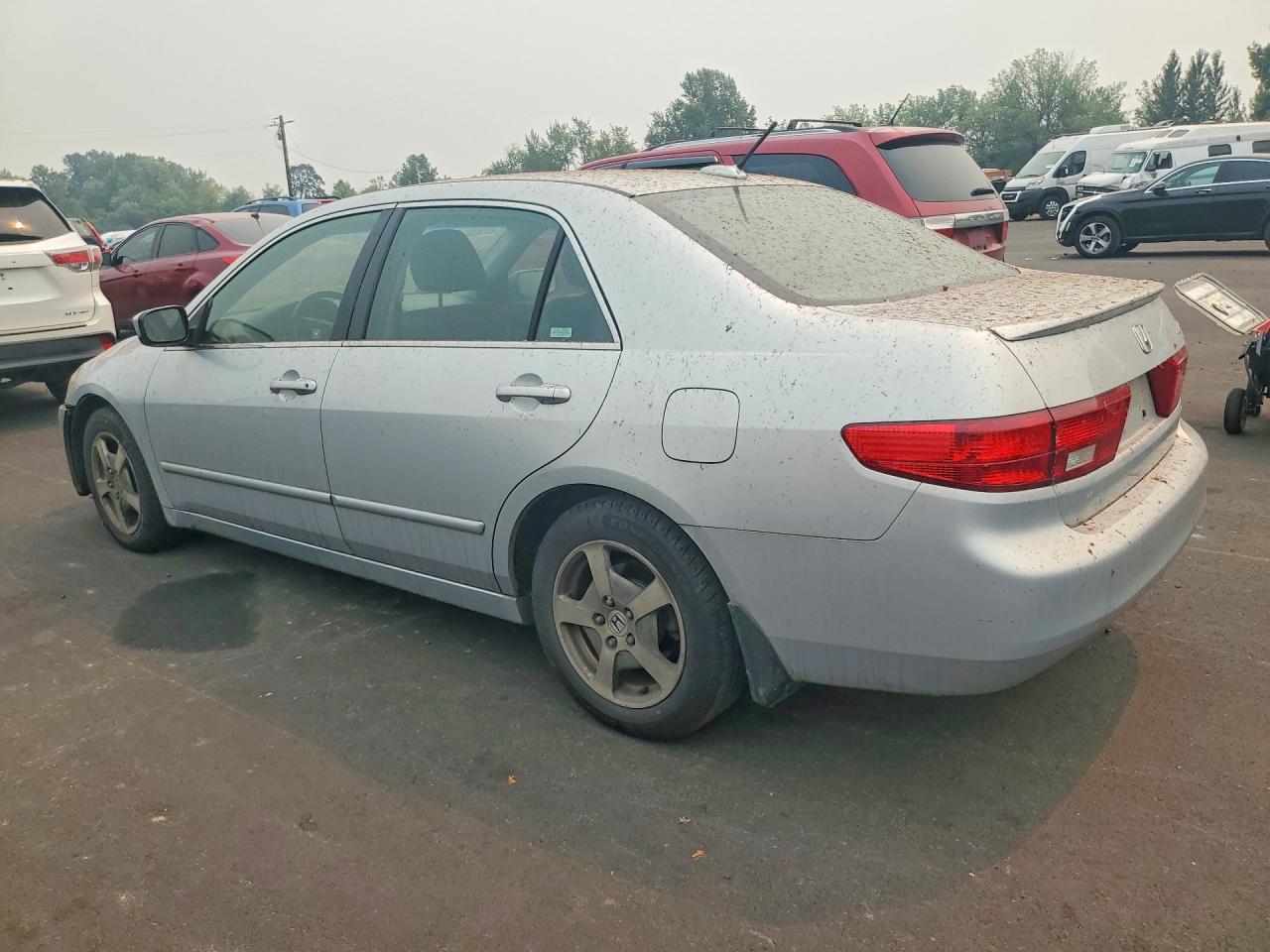 2005 Honda Accord Hybrid Silver vin: JHMCN364X5C004040