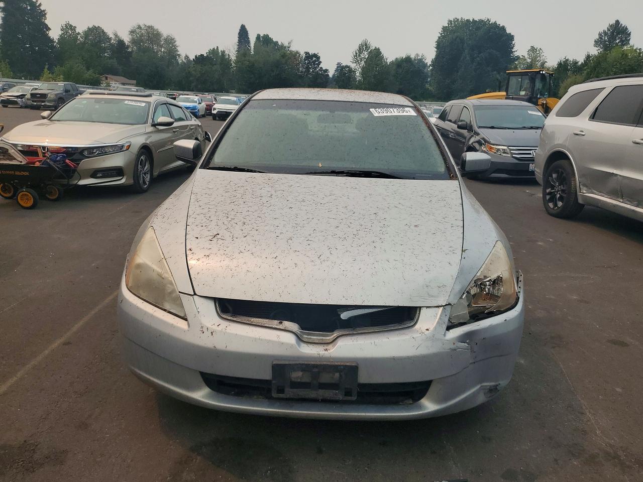 2005 Honda Accord Hybrid Silver vin: JHMCN364X5C004040