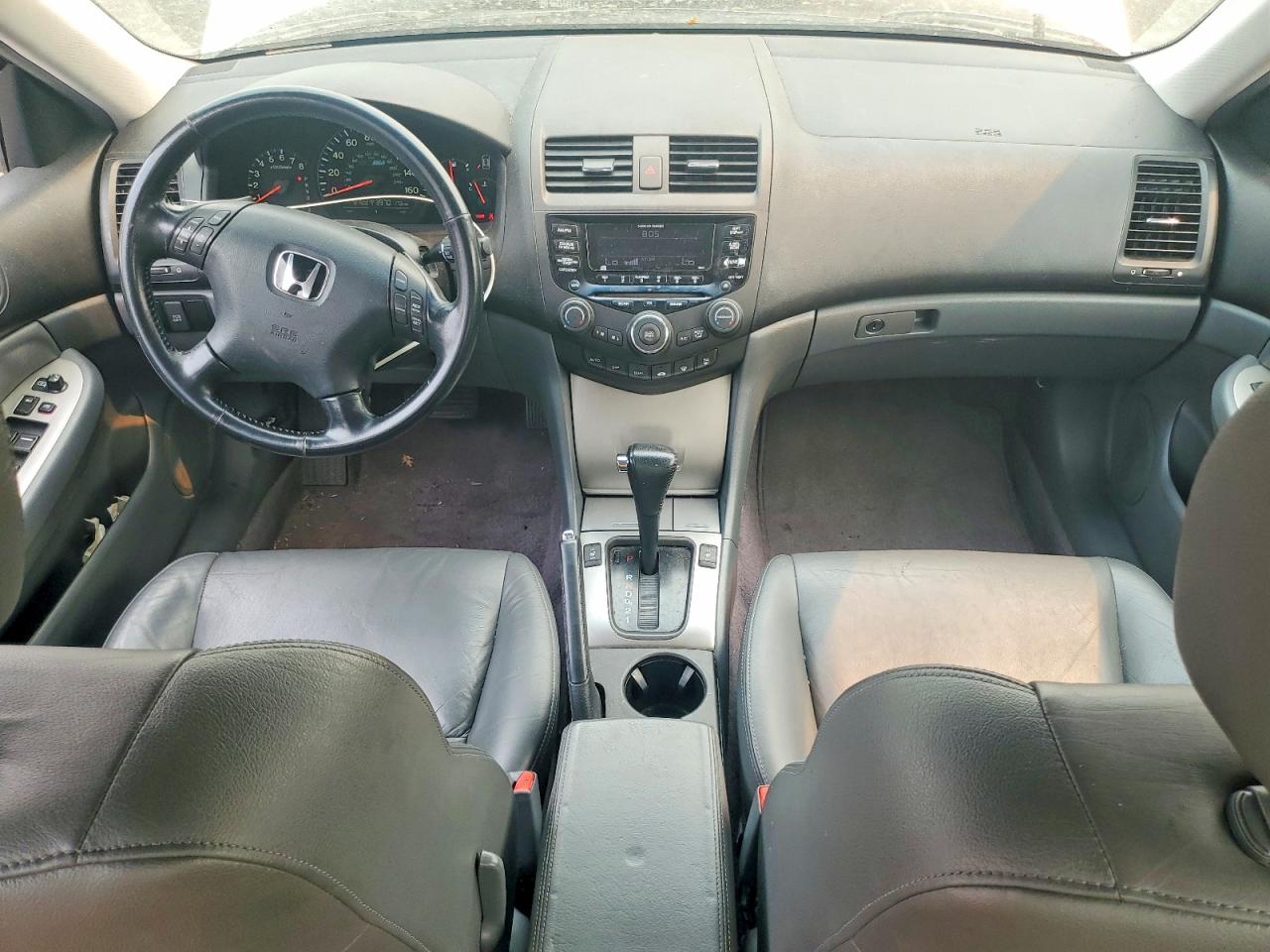 2005 Honda Accord Hybrid Silver vin: JHMCN364X5C004040