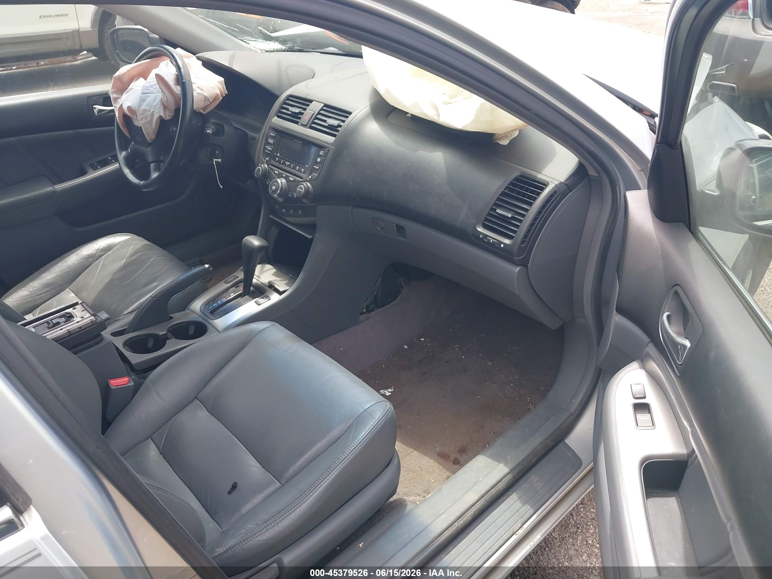 2005 Honda Accord Hybrid Ima Silver vin: JHMCN364X5C004331