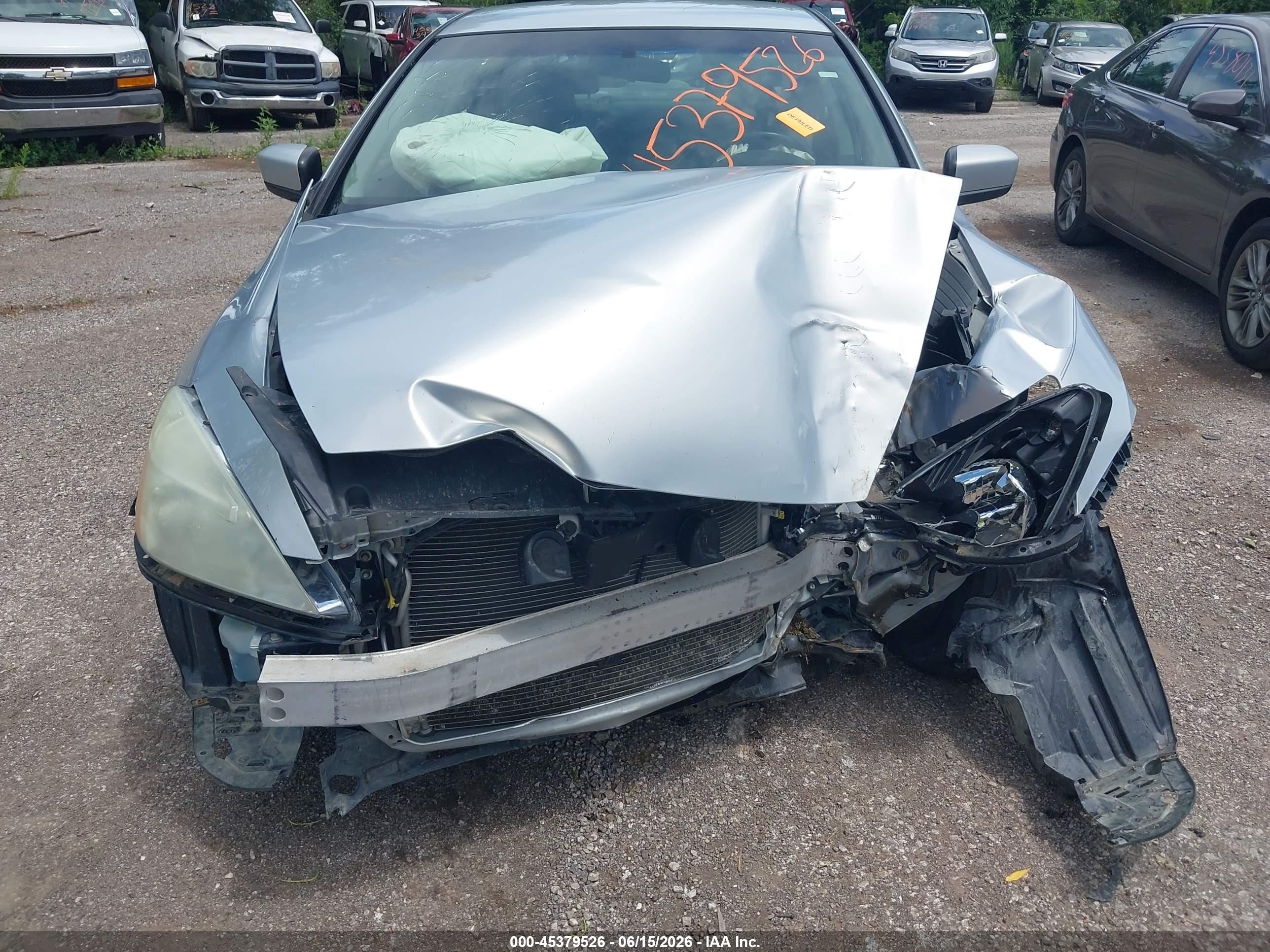 2005 Honda Accord Hybrid Ima Silver vin: JHMCN364X5C004331