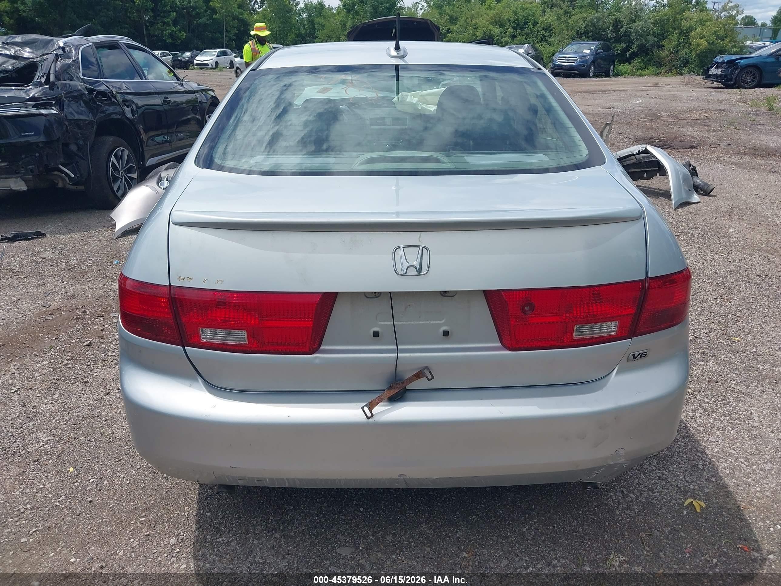 2005 Honda Accord Hybrid Ima Silver vin: JHMCN364X5C004331