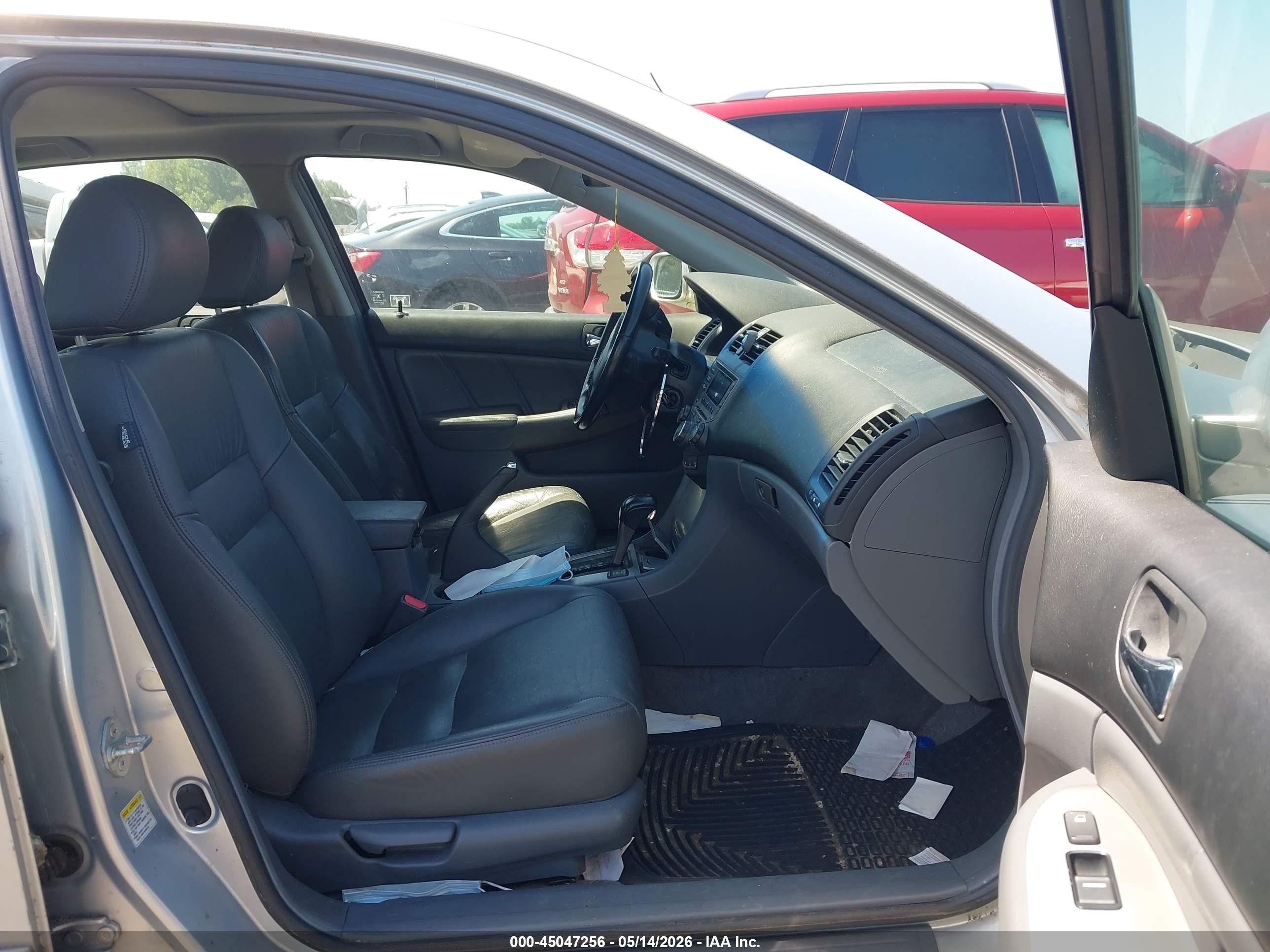 2007 Honda Accord Hybrid   Light Blue vin: JHMCN364X7C003151