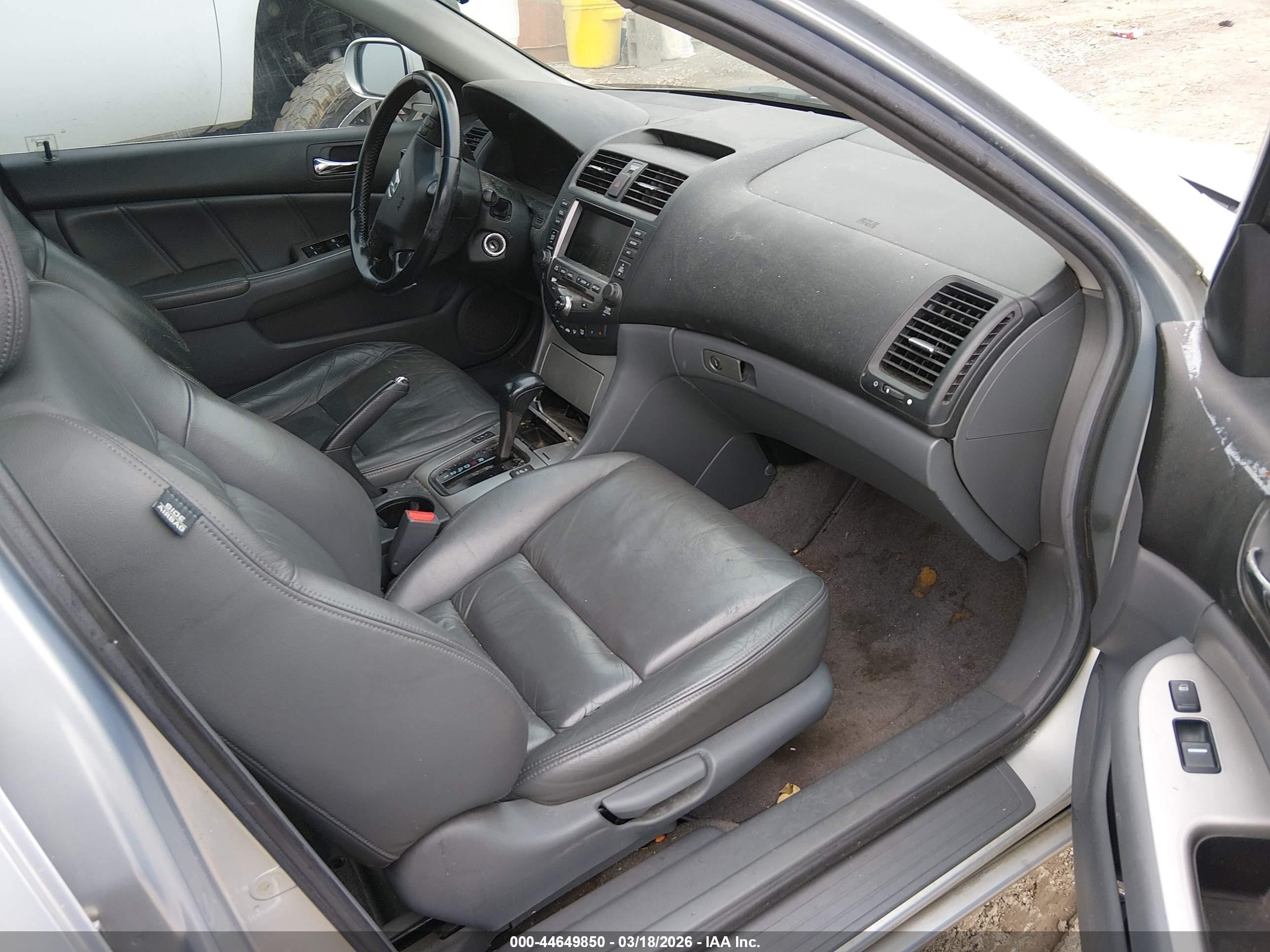 2007 Honda Accord Hybrid   Gray vin: JHMCN36527C003184