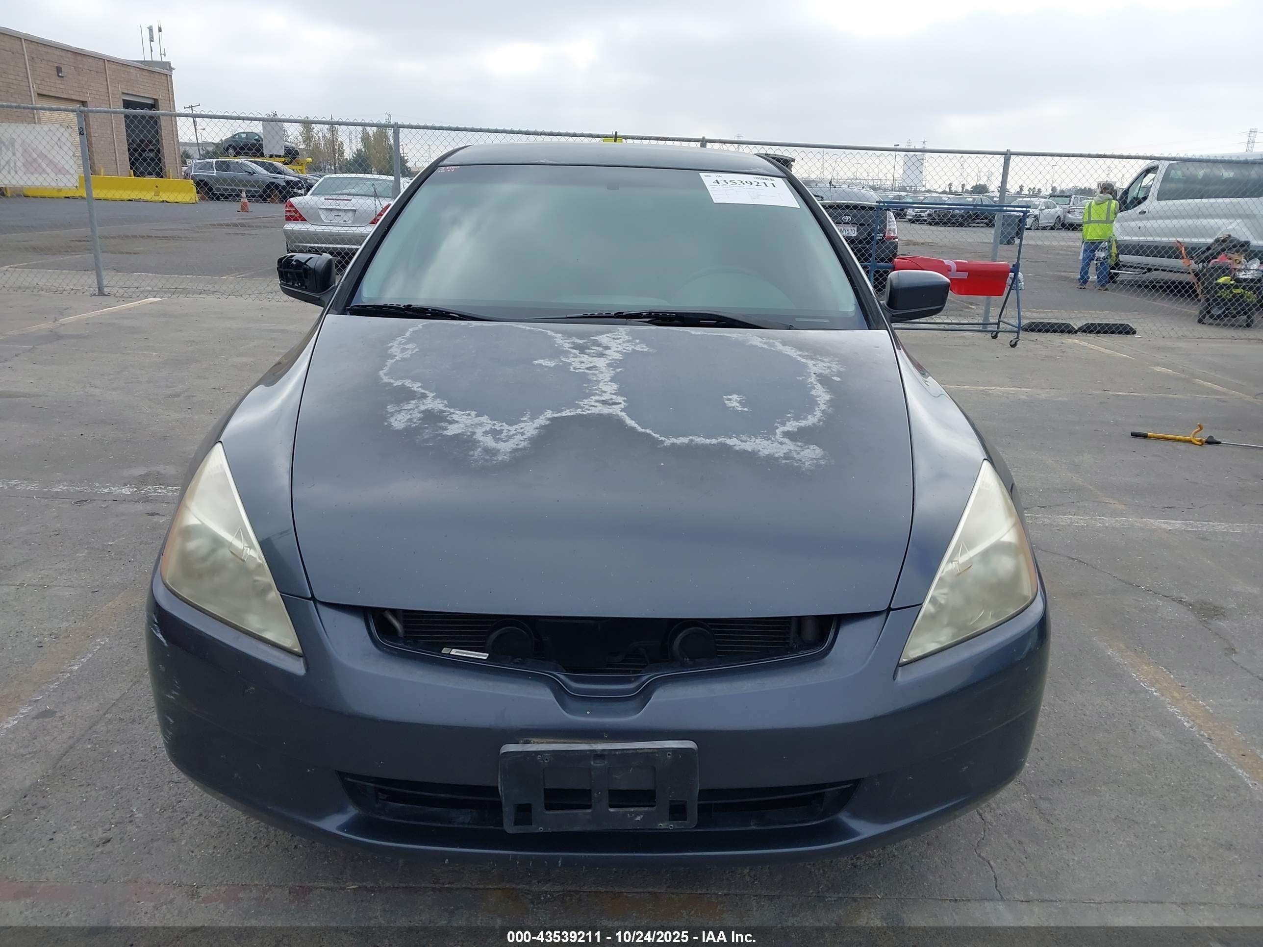 2005 Honda Accord Hybrid Ima Light Blue vin: JHMCN36535C014062