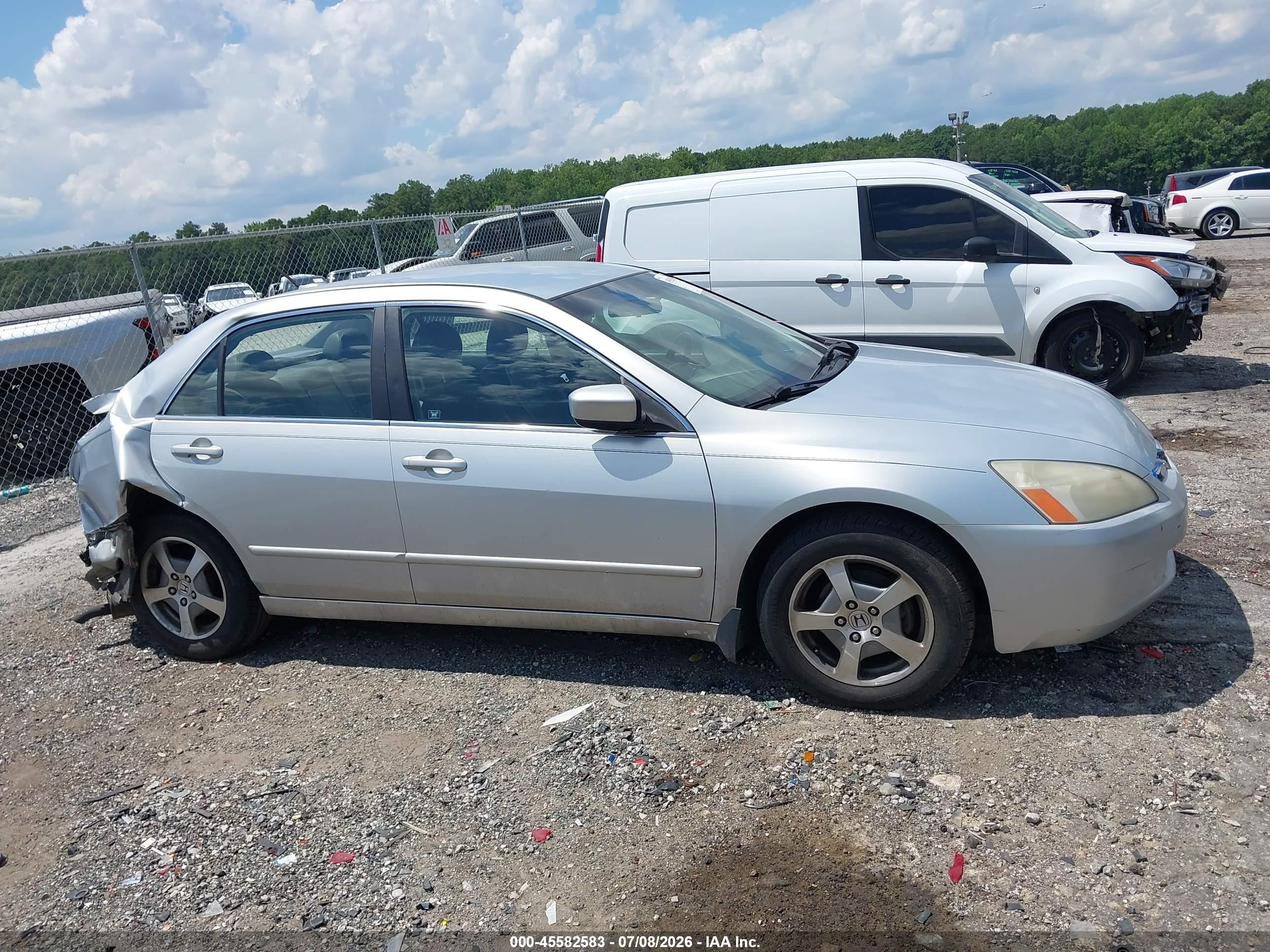 2005 Honda Accord Hybrid Ima Серебряный vin: JHMCN36555C006710