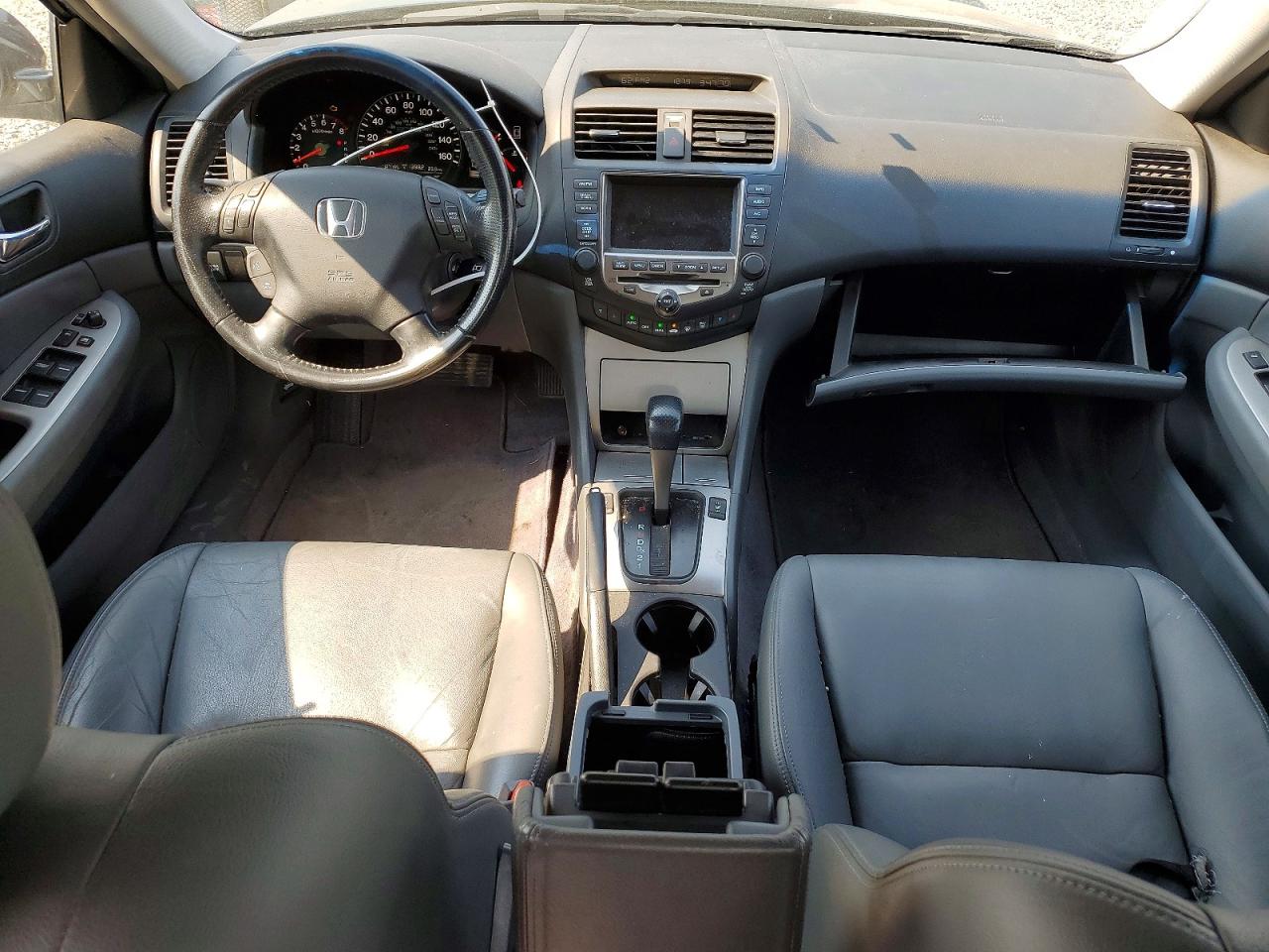 2007 Honda Accord Hybrid Gray vin: JHMCN36557C000280