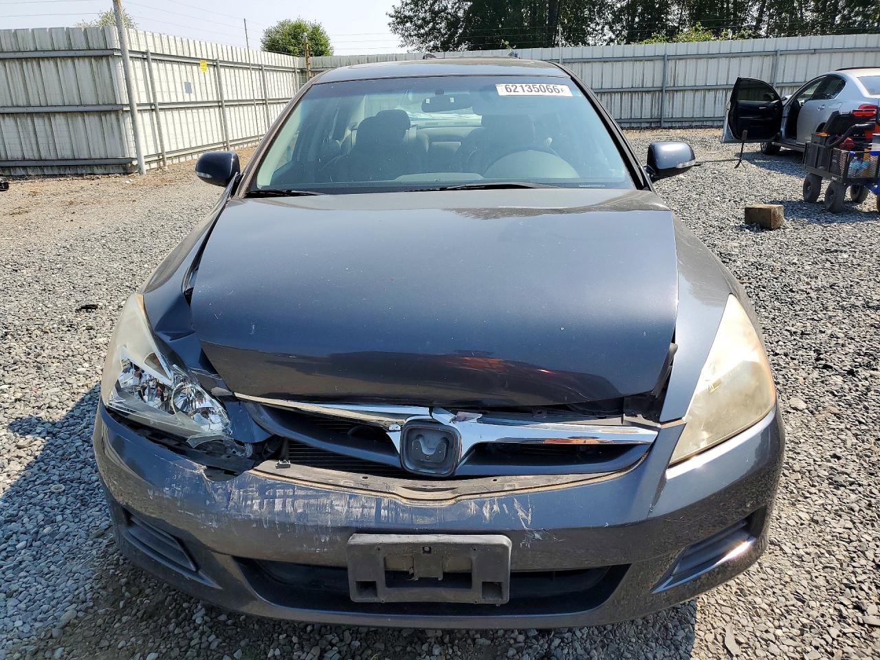 2007 Honda Accord Hybrid Gray vin: JHMCN36557C000280