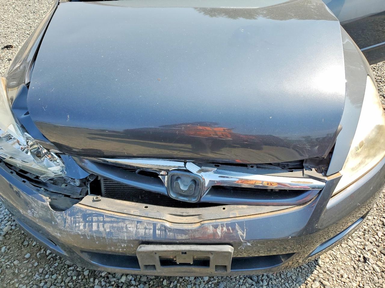 2007 Honda Accord Hybrid Gray vin: JHMCN36557C000280