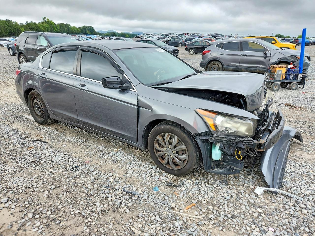 2008 Honda Accord Lx Gray vin: JHMCP26308C036270