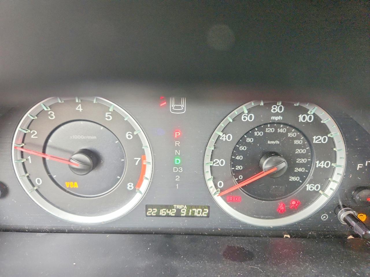 2008 Honda Accord Lx Gray vin: JHMCP26308C036270