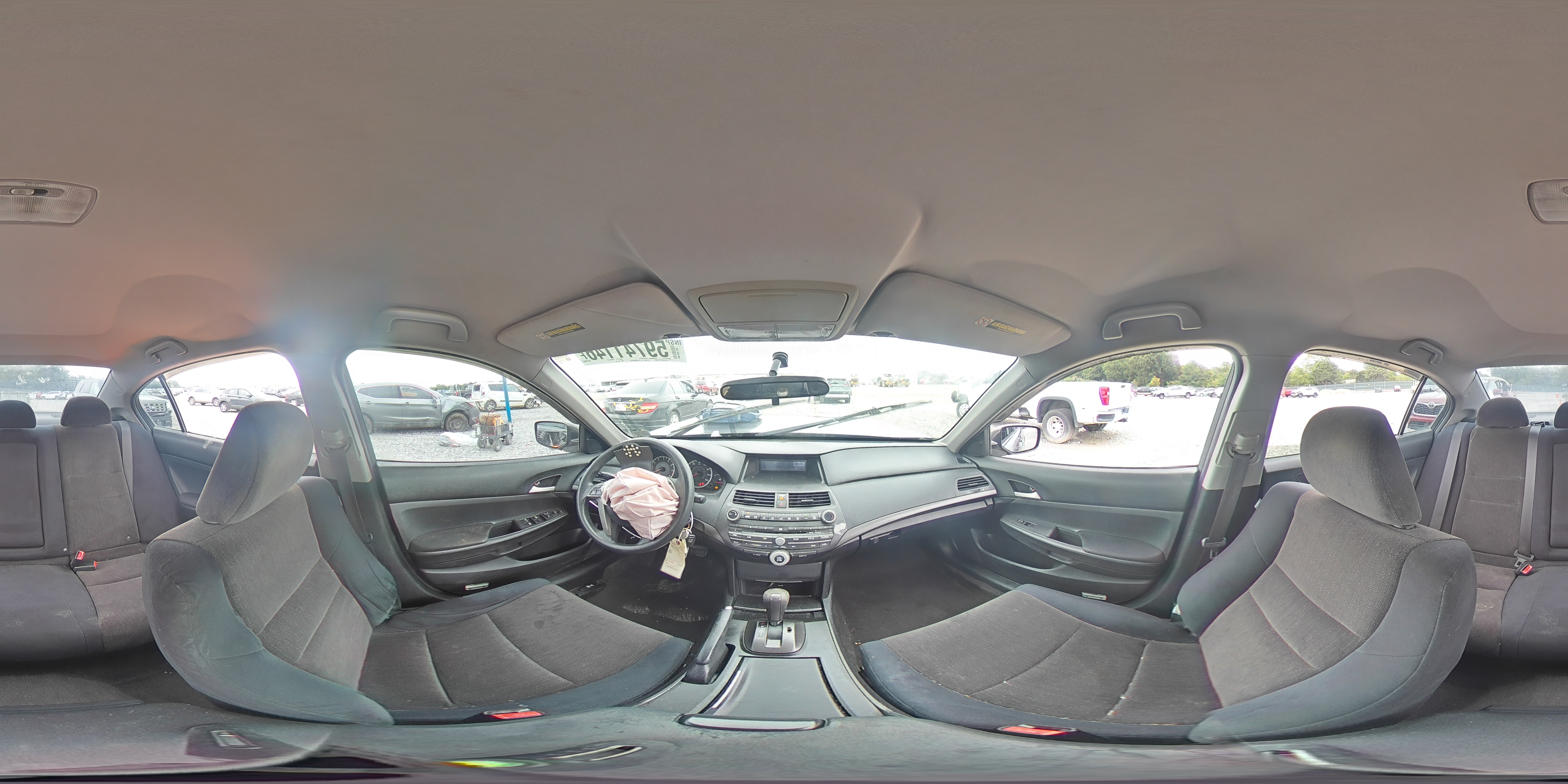 2008 Honda Accord Lx Gray vin: JHMCP26308C036270