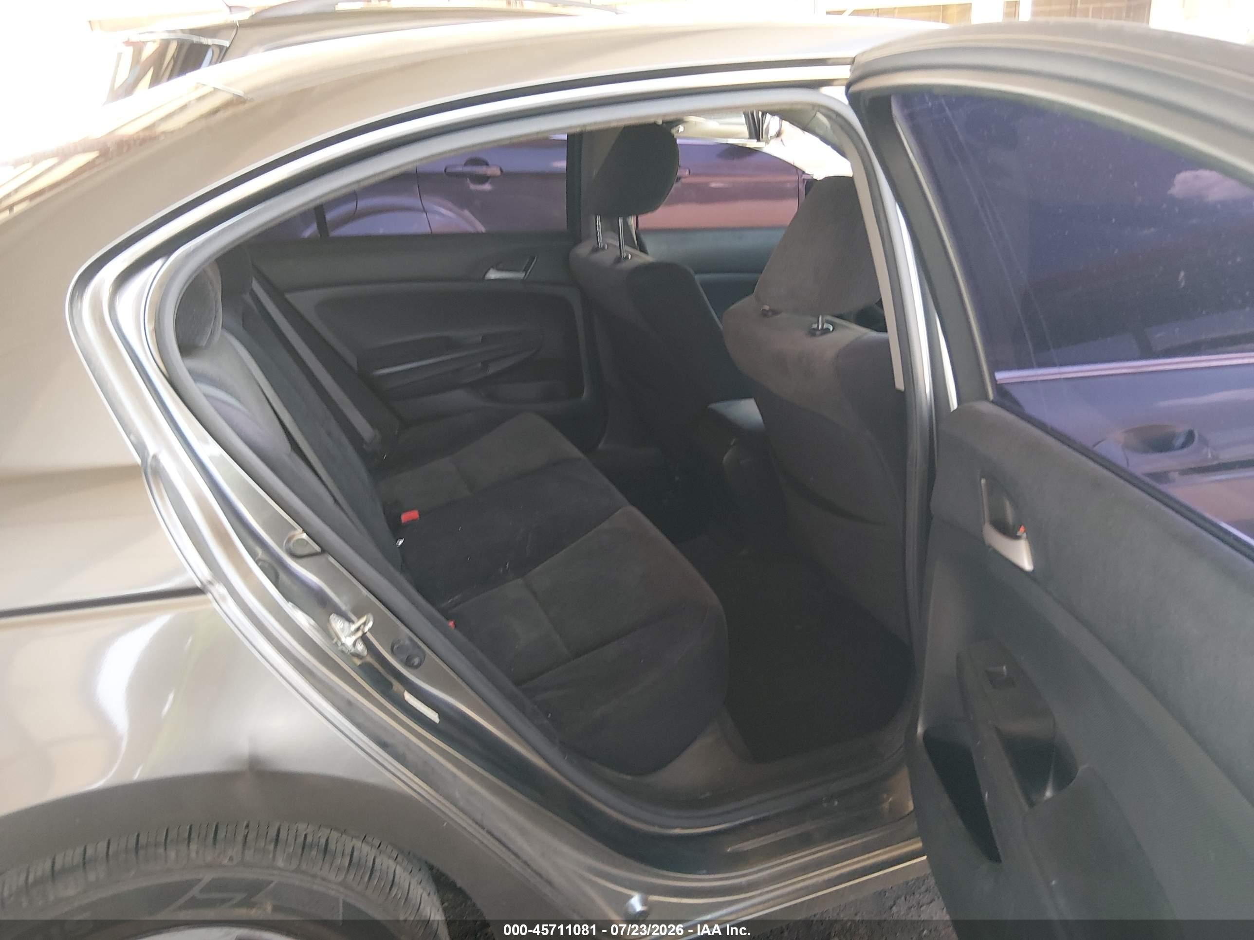 2008 Honda Accord 2.4 Lx Gray vin: JHMCP26308C071603