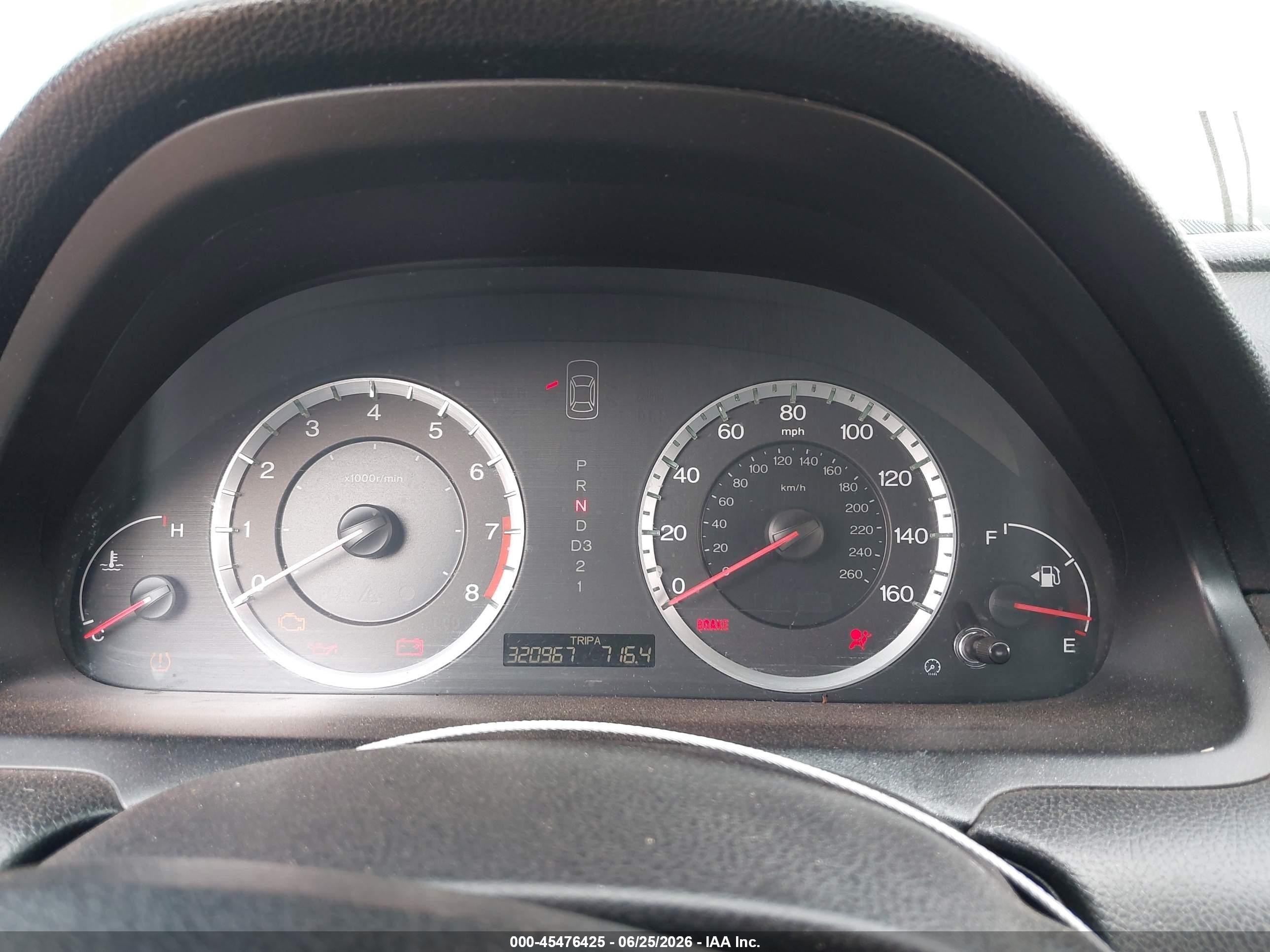2009 Honda Accord 2.4 Lx Серый vin: JHMCP26309C011094