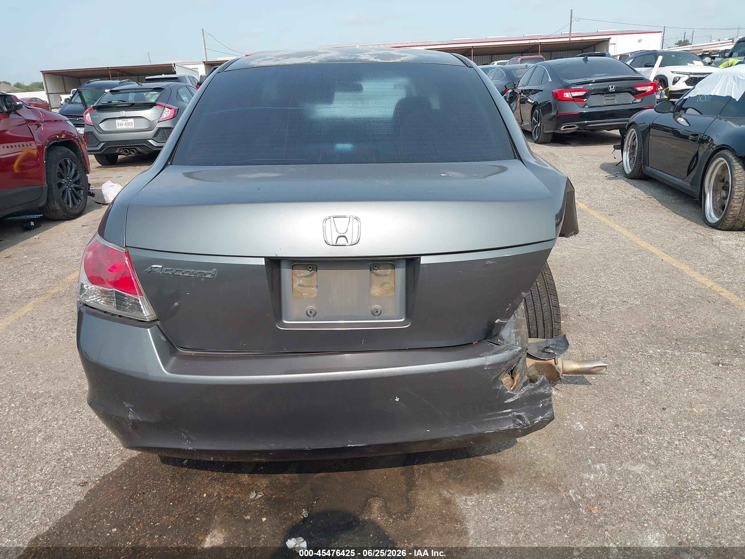 2009 Honda Accord 2.4 Lx Серый vin: JHMCP26309C011094