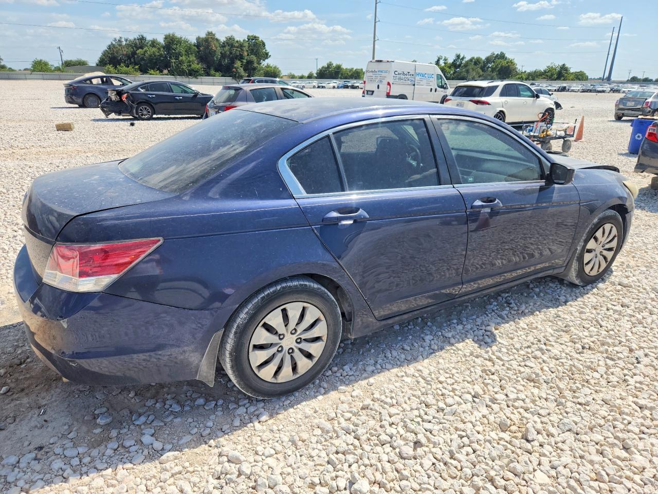 2008 Honda Accord Lx Blue vin: JHMCP26318C061534
