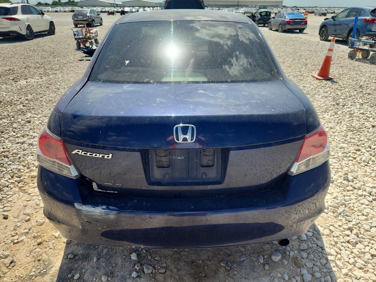 2008 Honda Accord Lx Blue vin: JHMCP26318C061534
