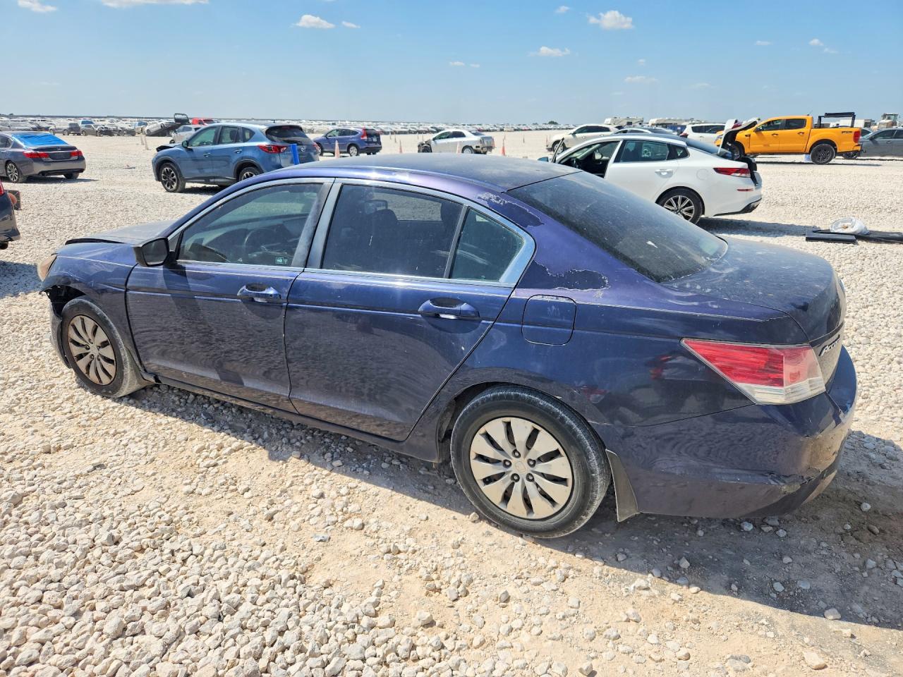 2008 Honda Accord Lx Blue vin: JHMCP26318C061534