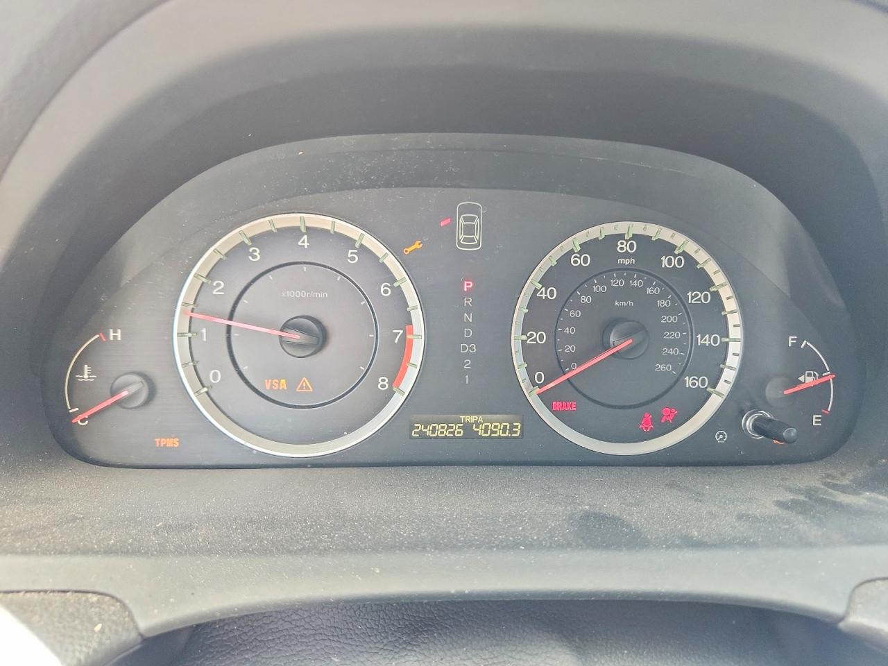 2008 Honda Accord Lx Blue vin: JHMCP26318C061534