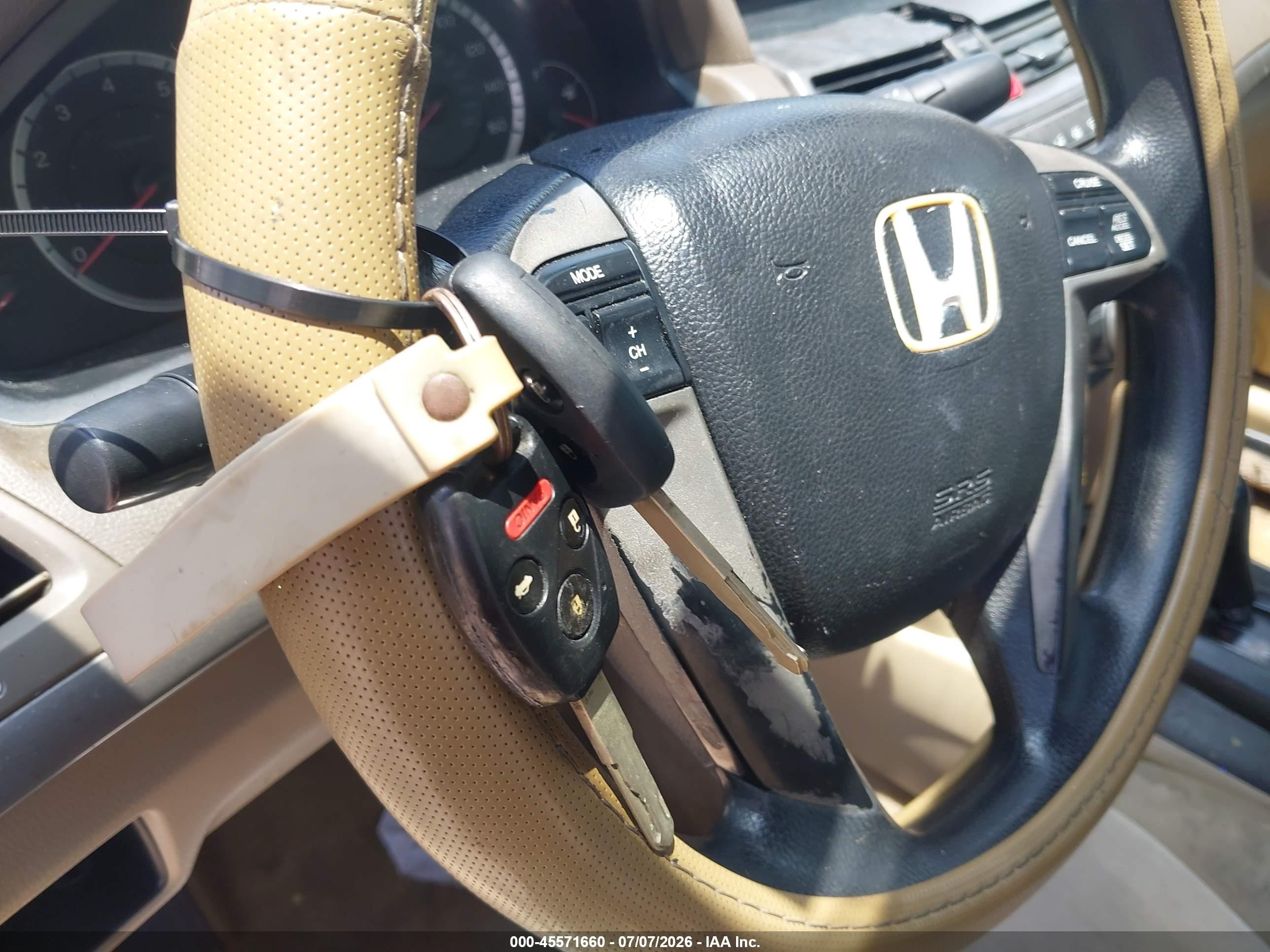 2009 Honda Accord 2.4 Lx Black vin: JHMCP26319C008723