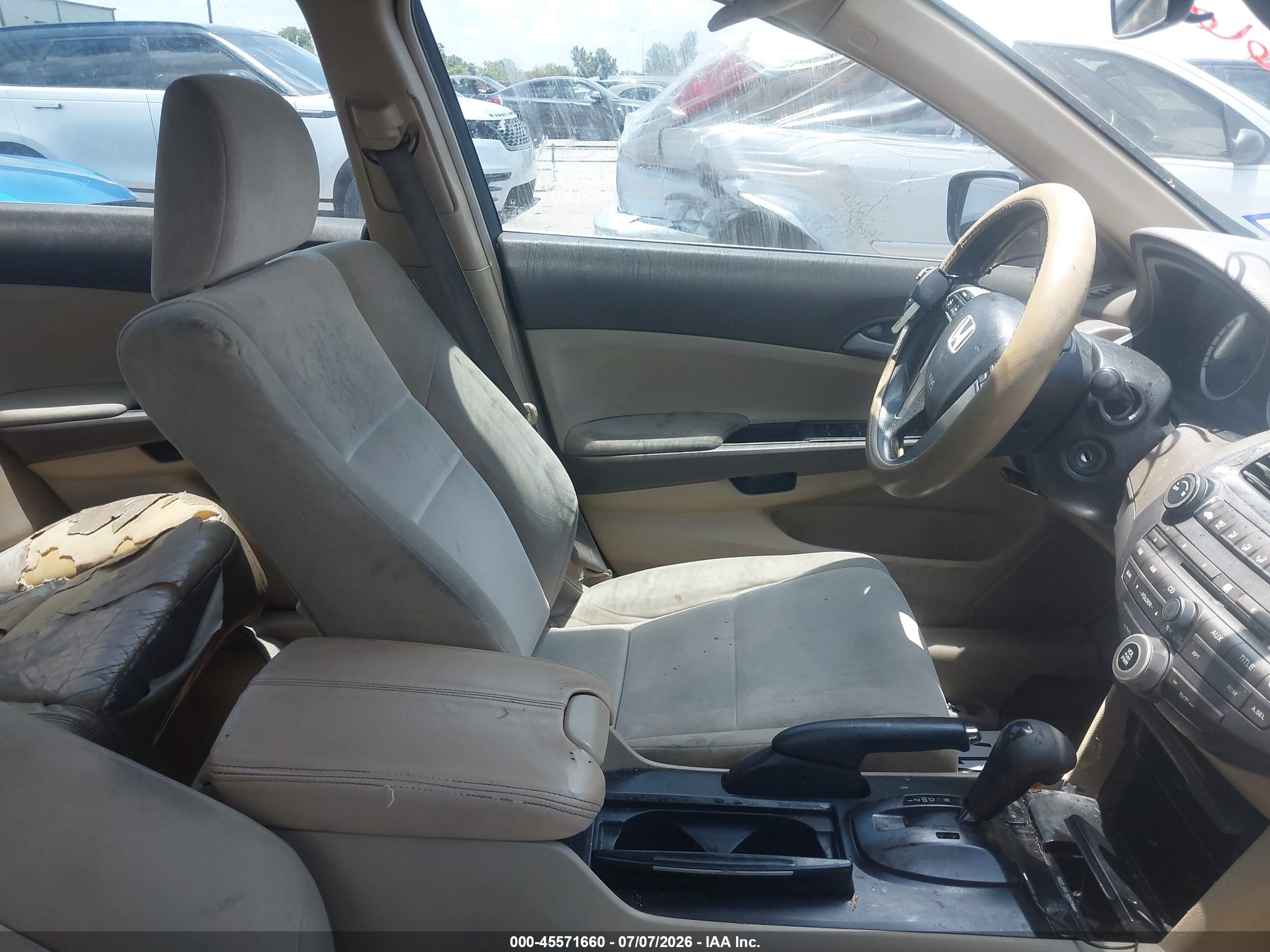 2009 Honda Accord 2.4 Lx Black vin: JHMCP26319C008723