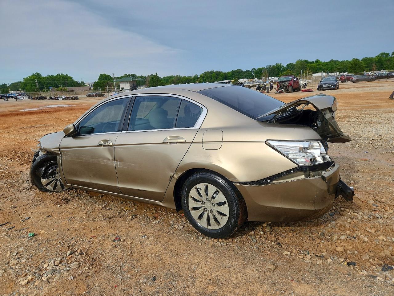 2008 Honda Accord Lx Золотой vin: JHMCP26328C046167