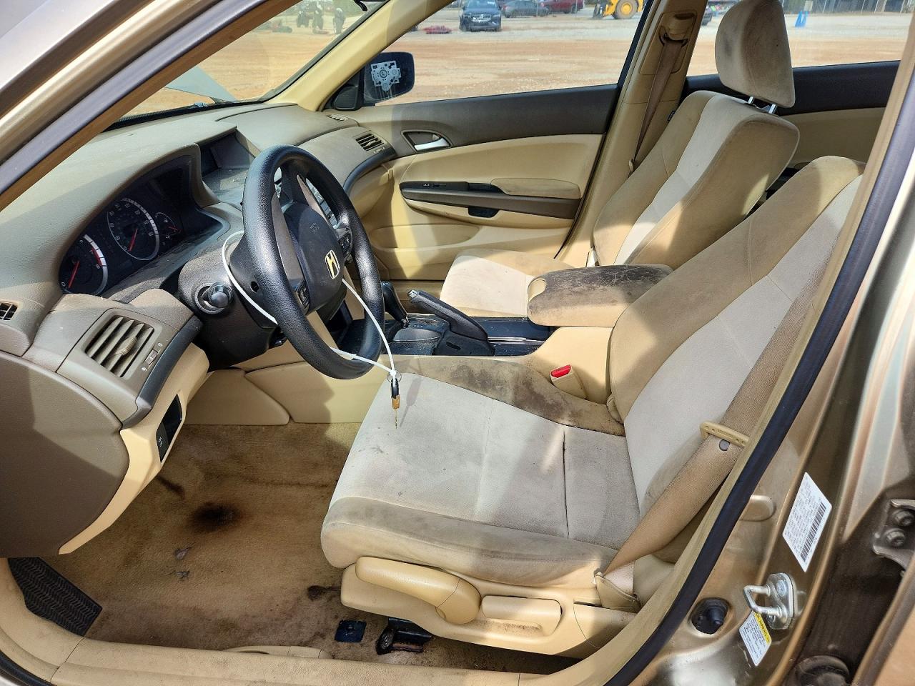 2008 Honda Accord Lx Золотой vin: JHMCP26328C046167
