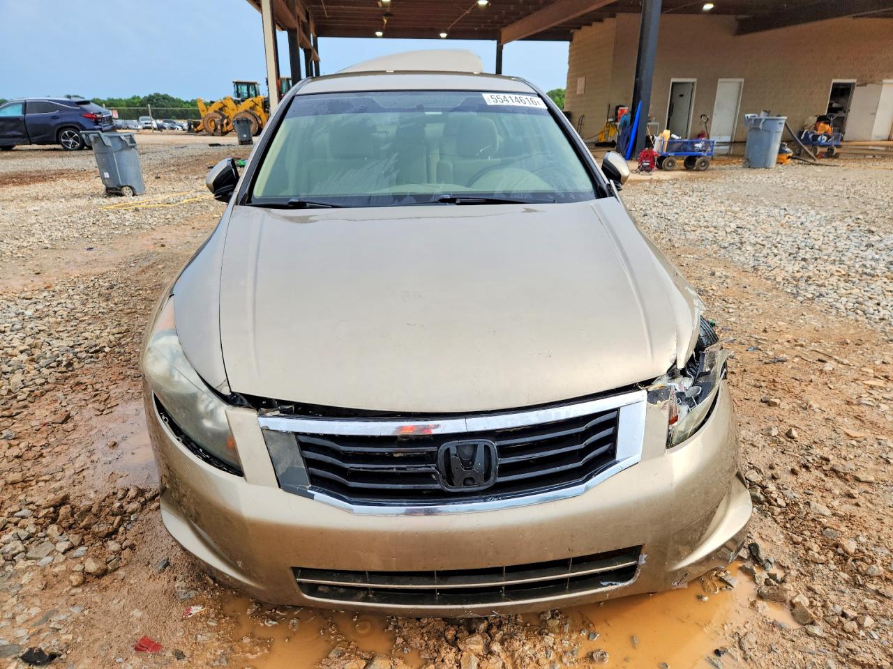 2008 Honda Accord Lx Золотой vin: JHMCP26328C046167