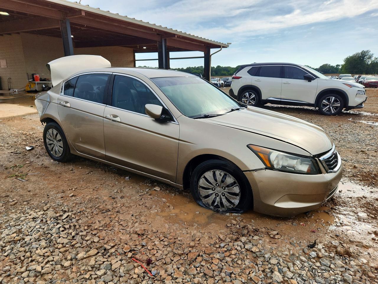 2008 Honda Accord Lx Золотой vin: JHMCP26328C046167