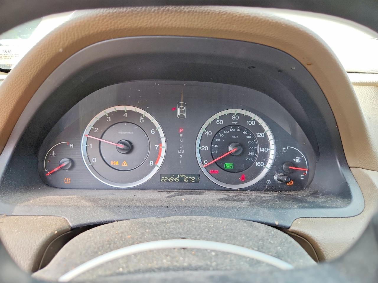 2008 Honda Accord Lx Золотой vin: JHMCP26328C046167