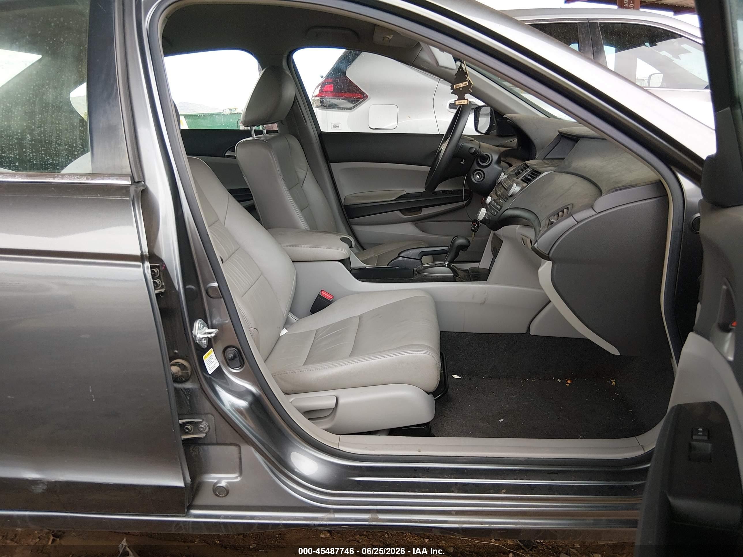2008 Honda Accord 2.4 Lx Gray vin: JHMCP26328C079184