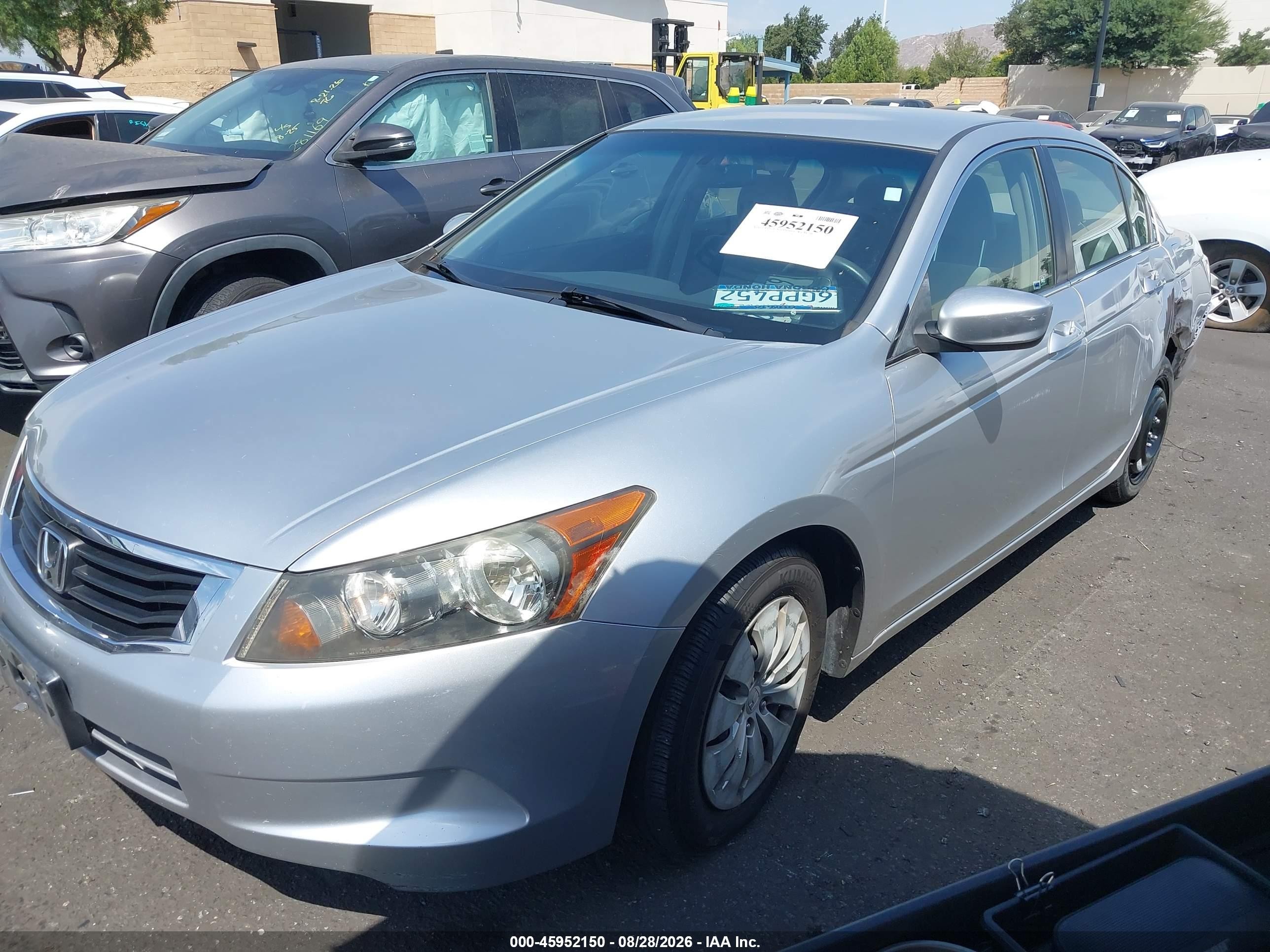 2009 Honda Accord 2.4 Lx Silver vin: JHMCP26329C005555