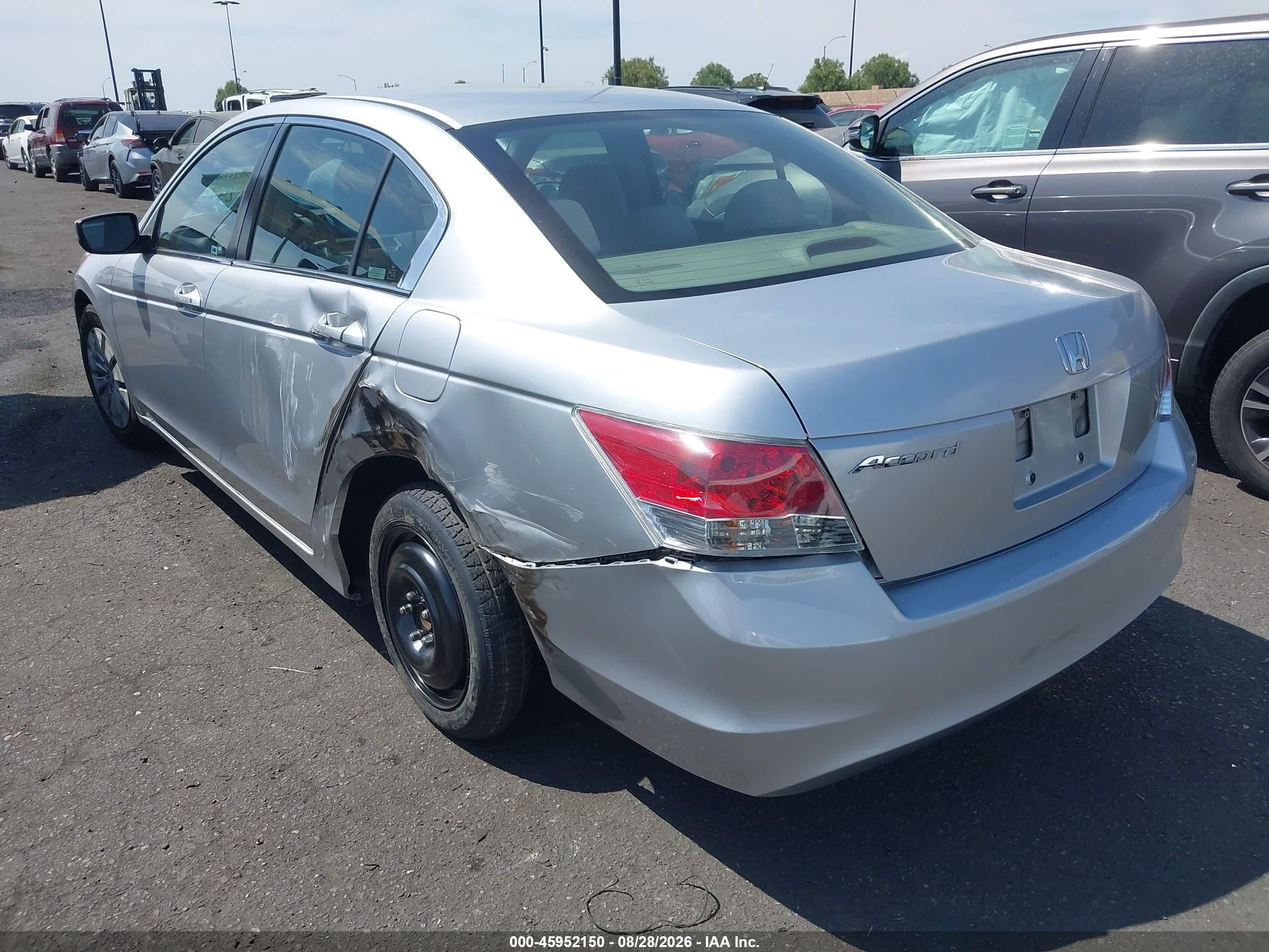2009 Honda Accord 2.4 Lx Silver vin: JHMCP26329C005555
