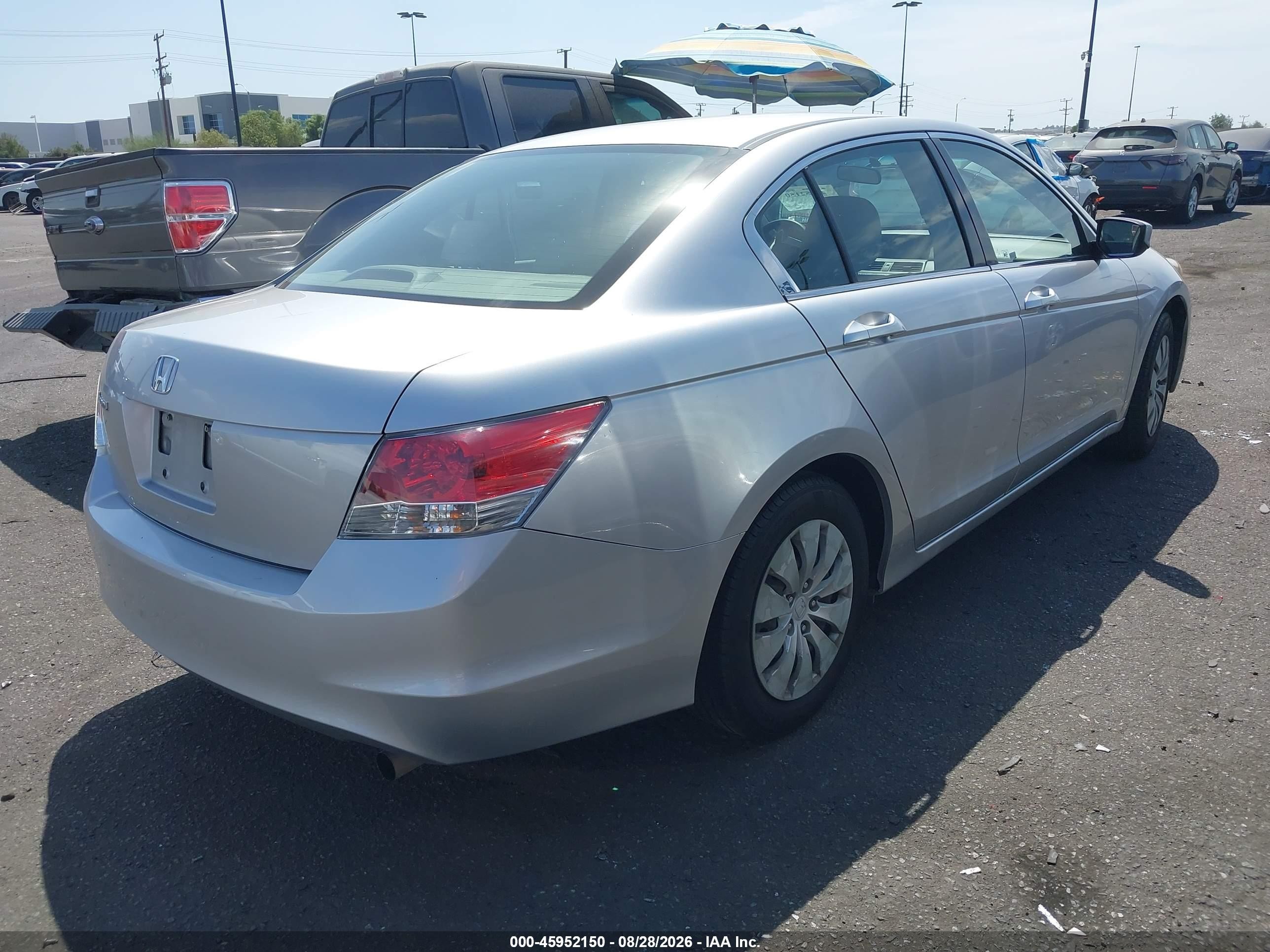 2009 Honda Accord 2.4 Lx Silver vin: JHMCP26329C005555