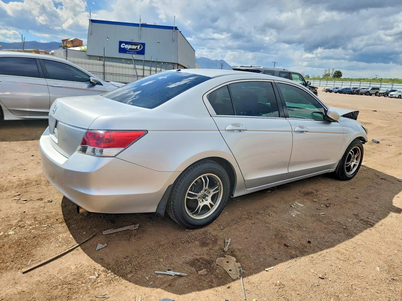 2009 Honda Accord Lx Silver vin: JHMCP26329C007533
