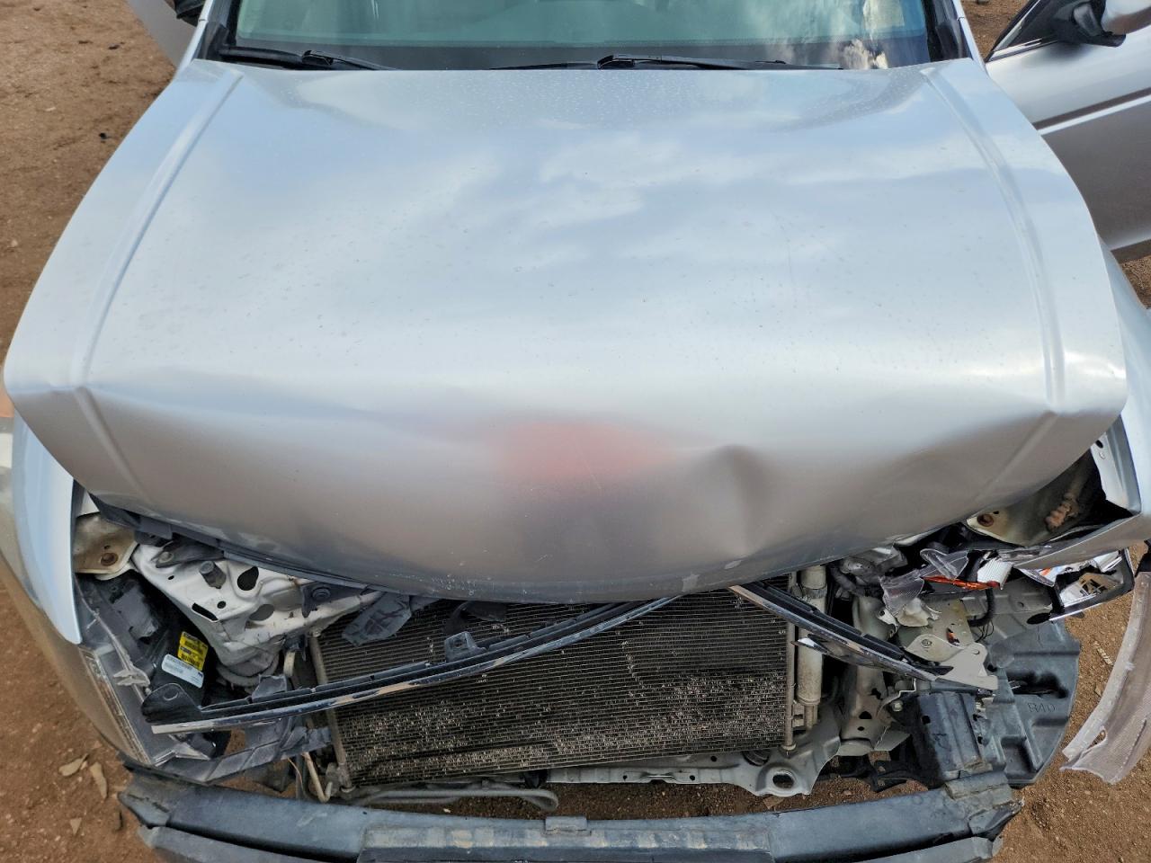 2009 Honda Accord Lx Silver vin: JHMCP26329C007533